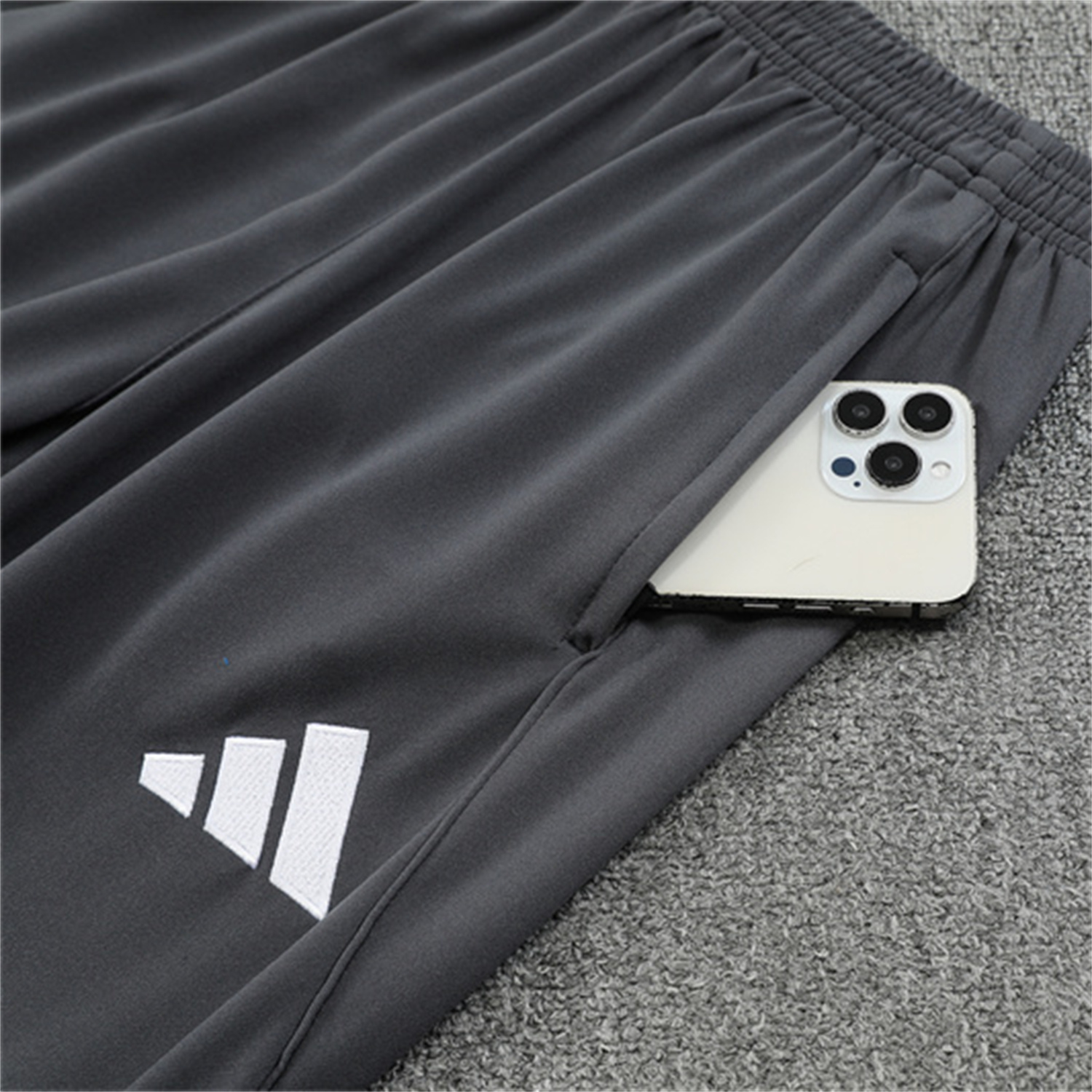 TKH-turbokithub-Arsenal 25-26 Long Sleeve Training Set - Wine Red Top & Grey Pants