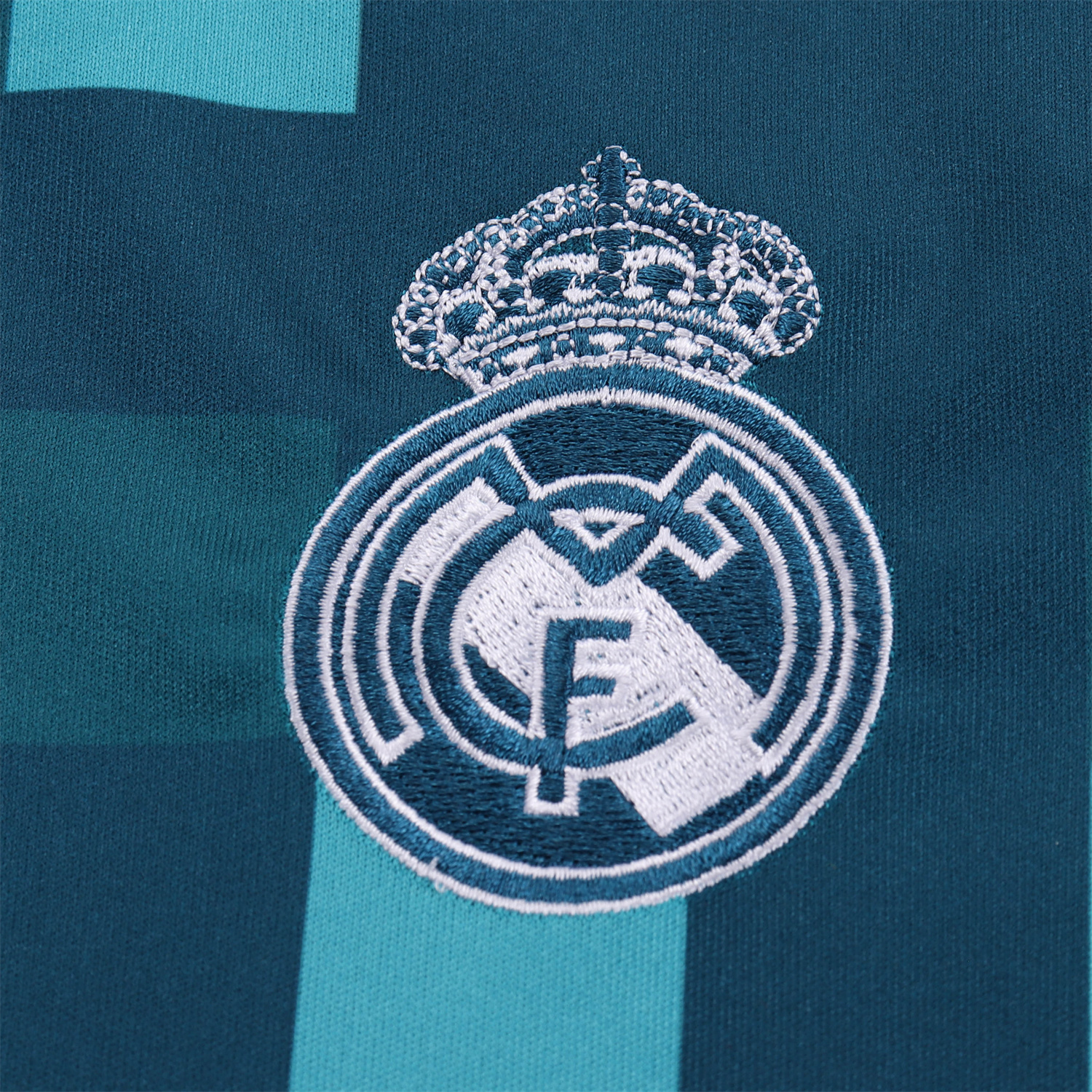TKH-turbokithub-Retro Real Madrid 17-18 Third Long Sleeves Kids Kit