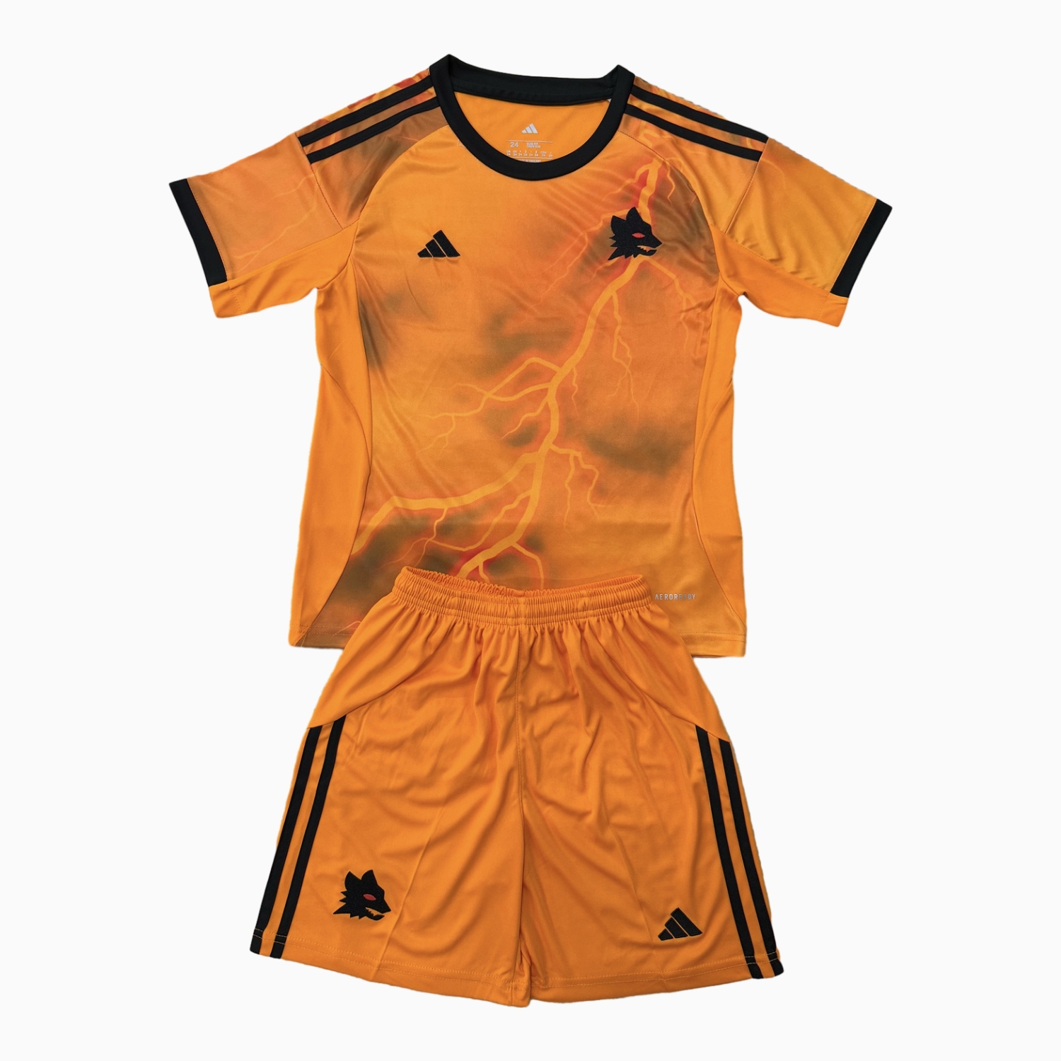 TKH-turbokithub-AS Roma 25-26 Away Kids Kit