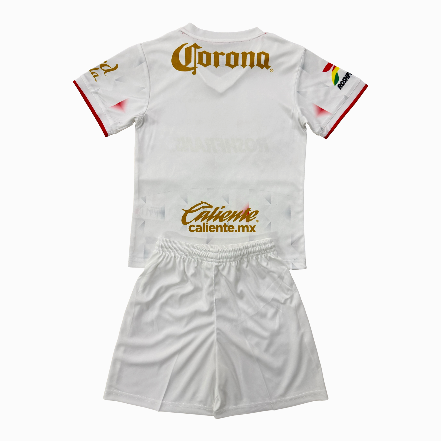 TKH-turbokithub-Toluca 25-26 Away White Men's Adult Jersey Set - Fans Version