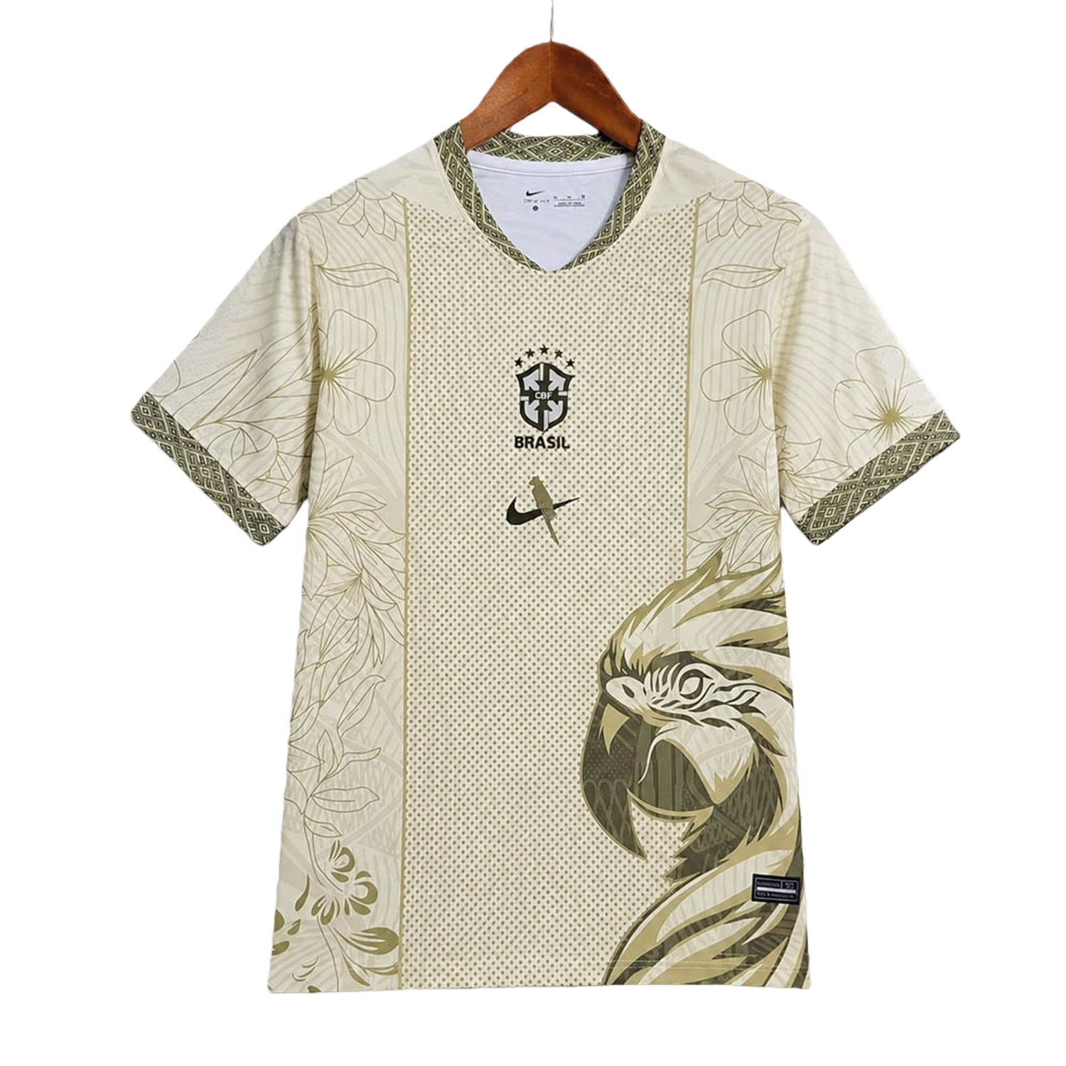 TKH-turbokithub-Brazil 2026 Off-White Parrot Special Jersey - Fans Version