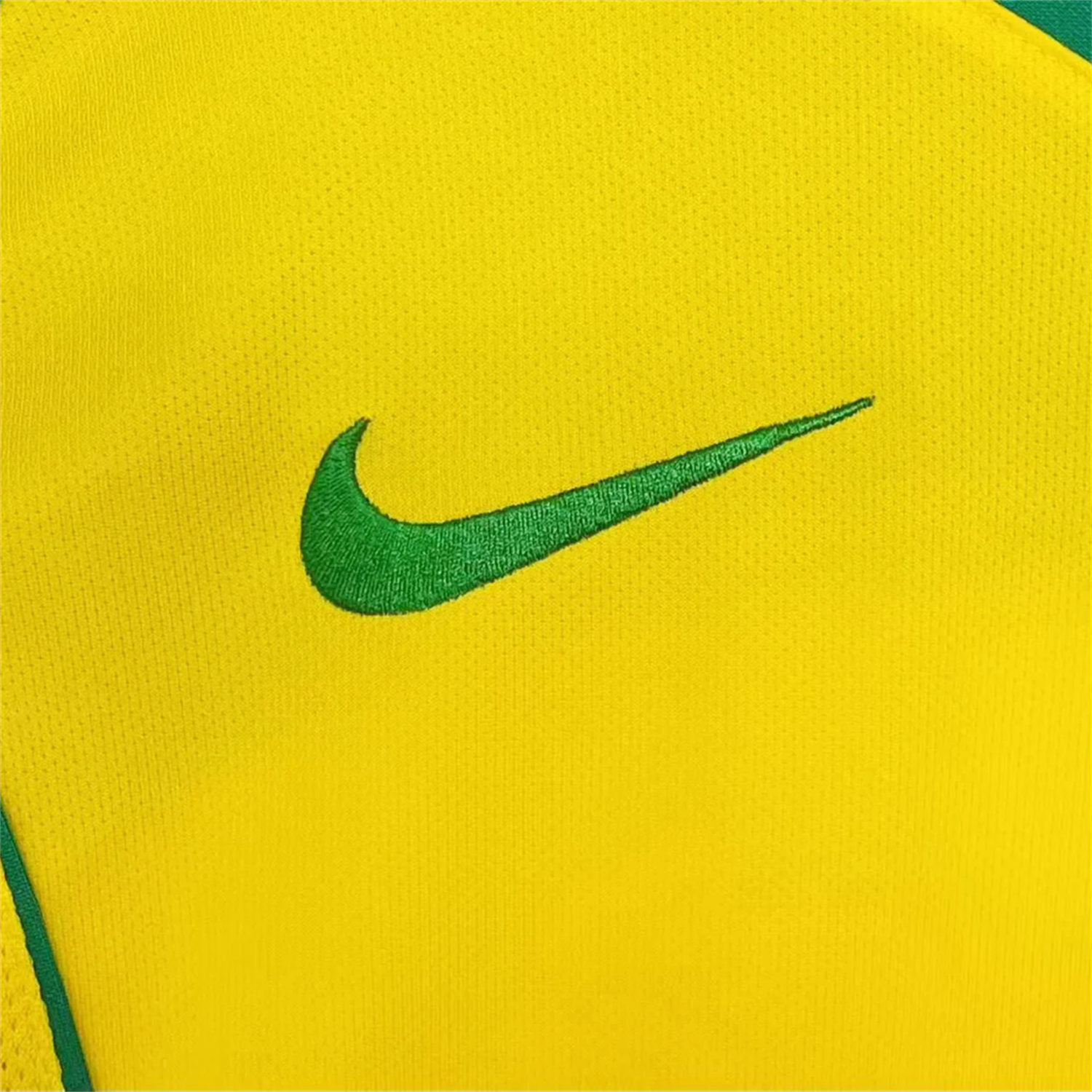 TKH-turbokithub-Retro Brazil 2004 Home Long Sleeves Jersey