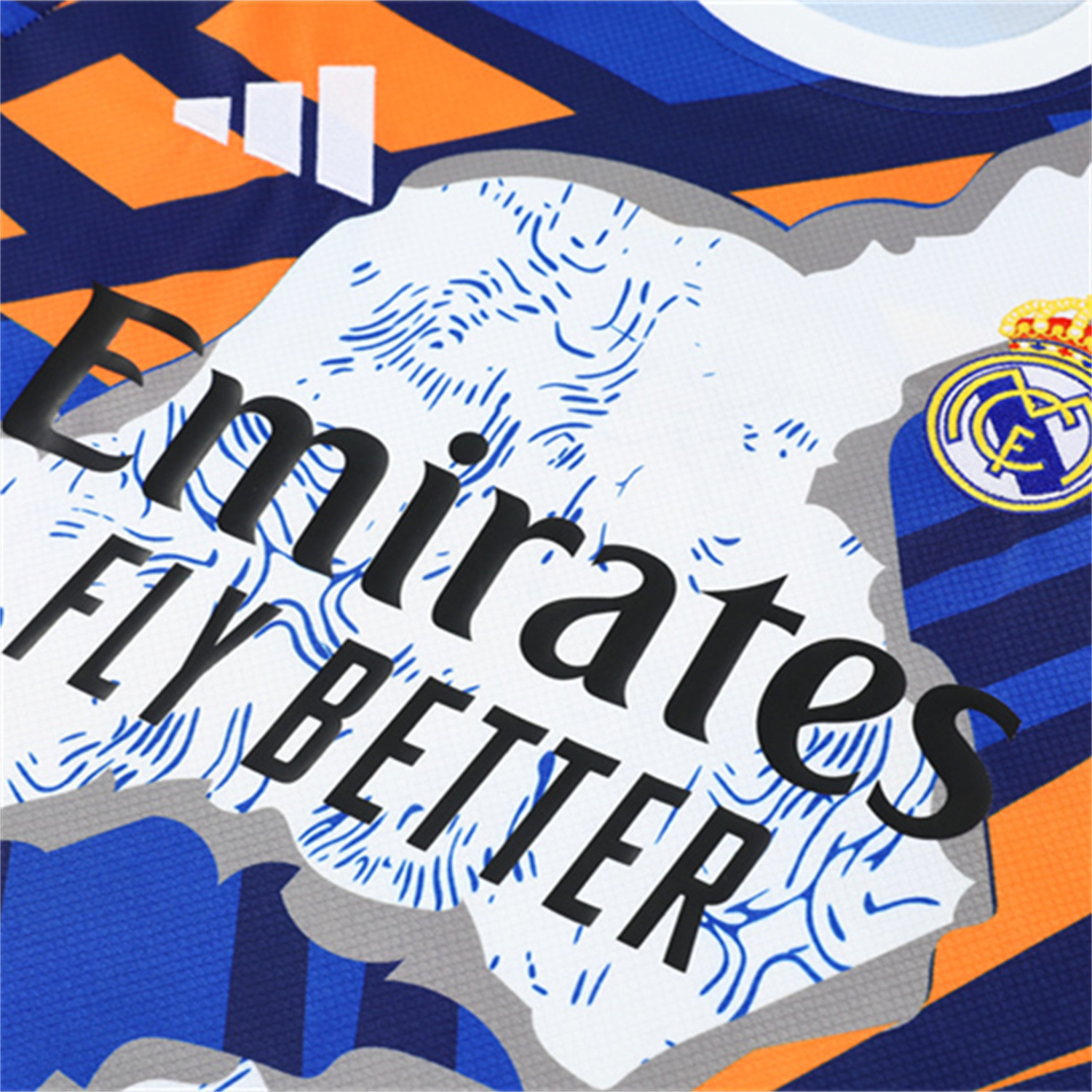 TKH-turbokithub-Real Madrid 25-26 Kid Short-Sleeve Training Set - CamouflageTop & Black Shorts
