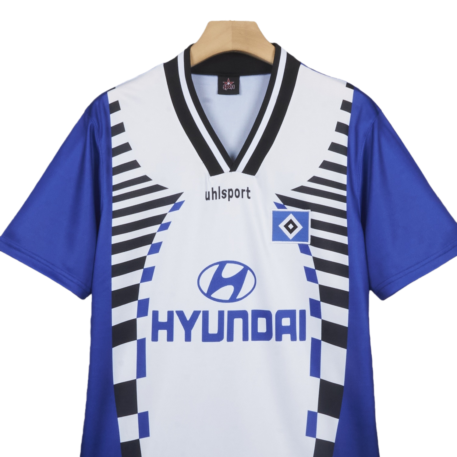 TKH-turbokithub-Retro Hamburger SV 1996-97 Away Blue Jersey
