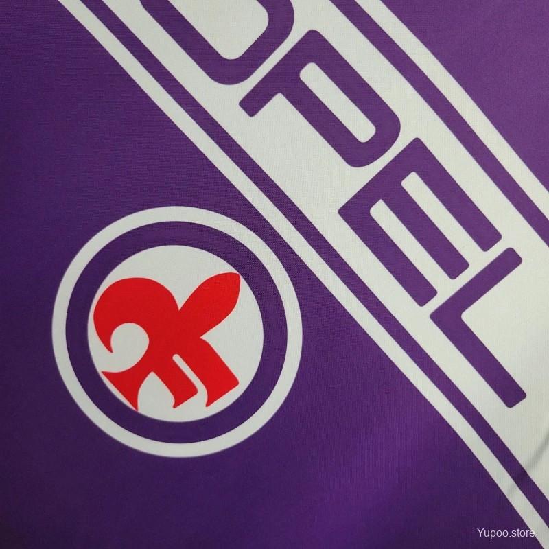 TKH-turbokithub-Retro Fiorentina 1984-85 Home Stadium Jersey