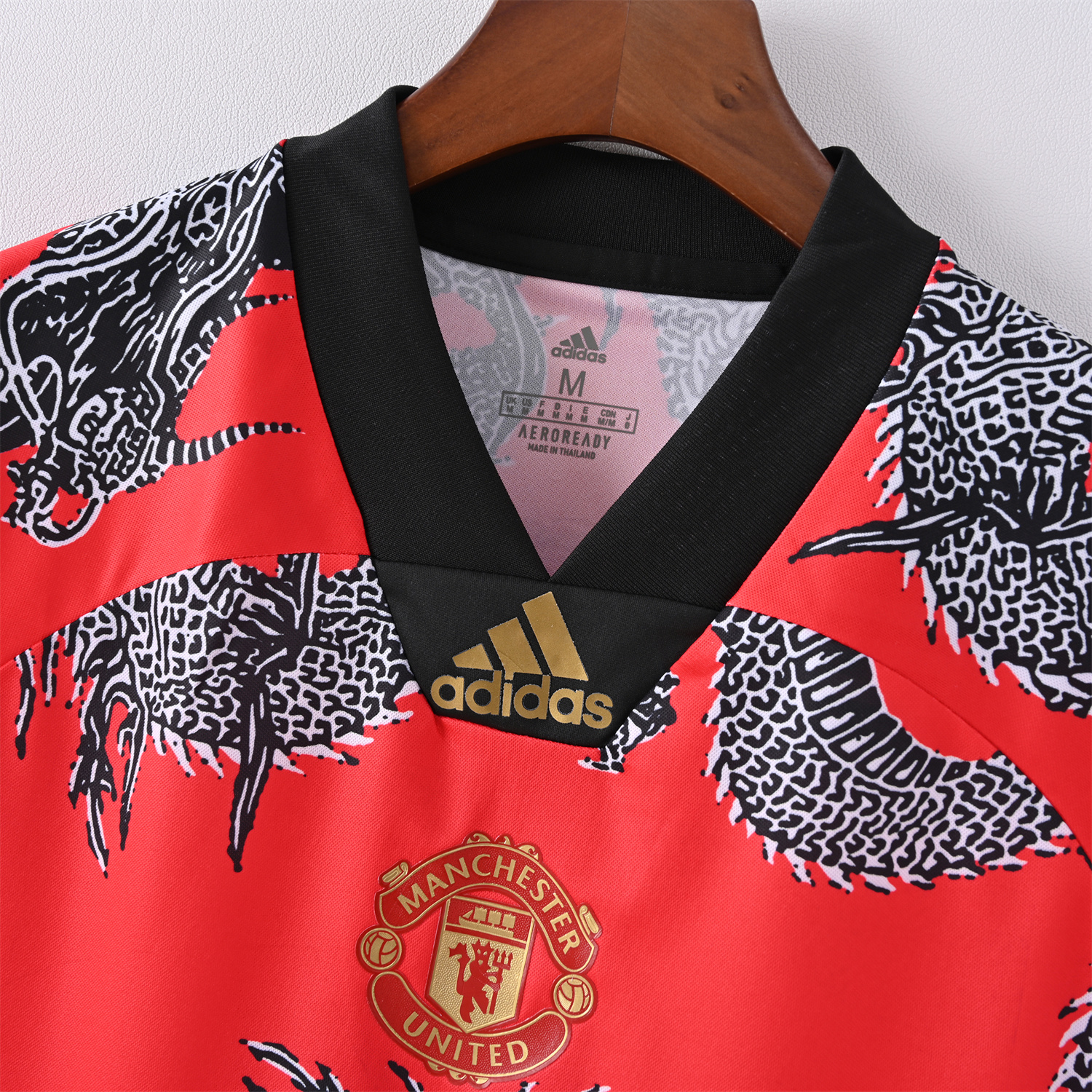 TKH-turbokithub-Retro Manchester United 2019-20 Chinese New Year Special Edition Jersey