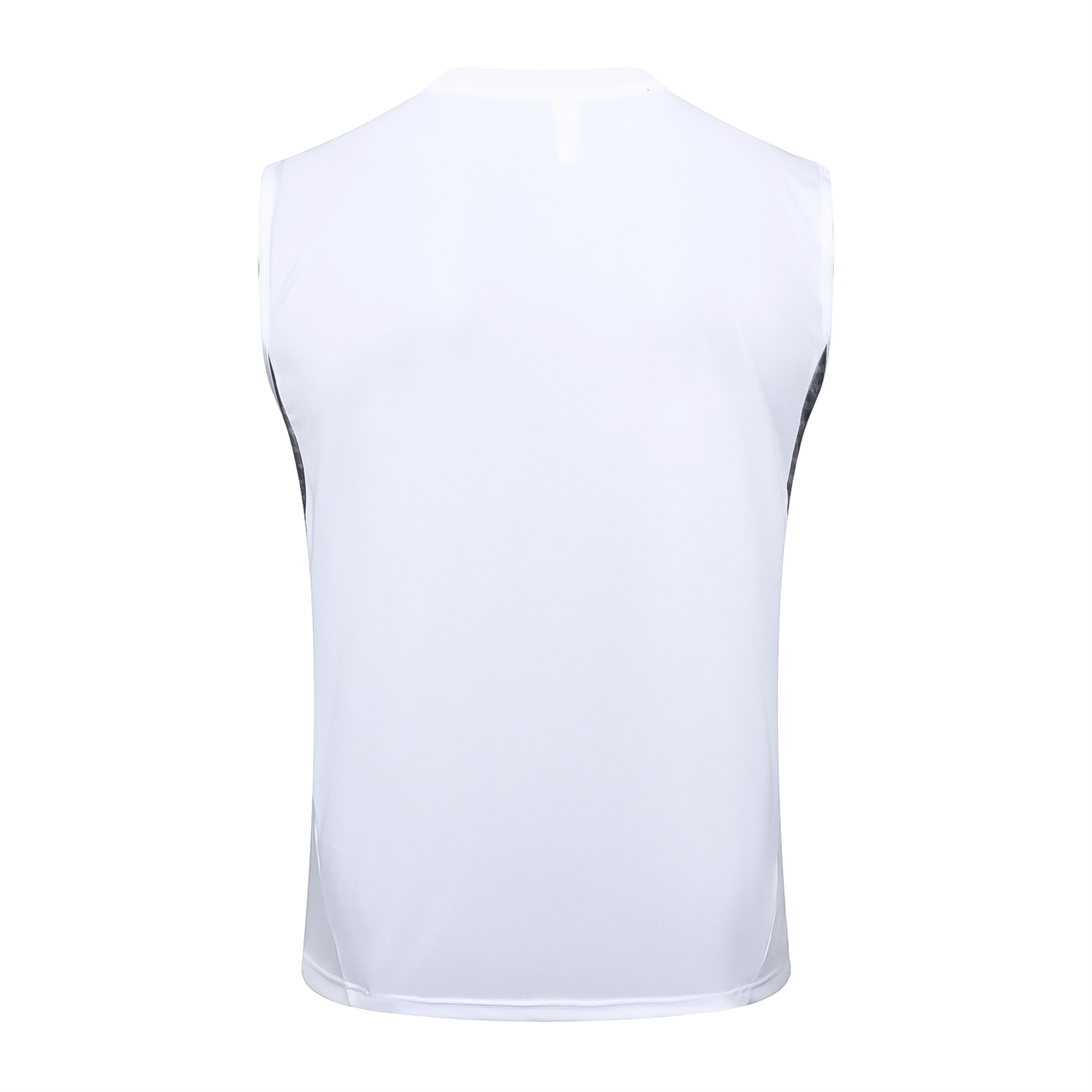 TKH-turbokithub-Real Madrid 25-26 Vest Training Set - White Vest and Black Shorts