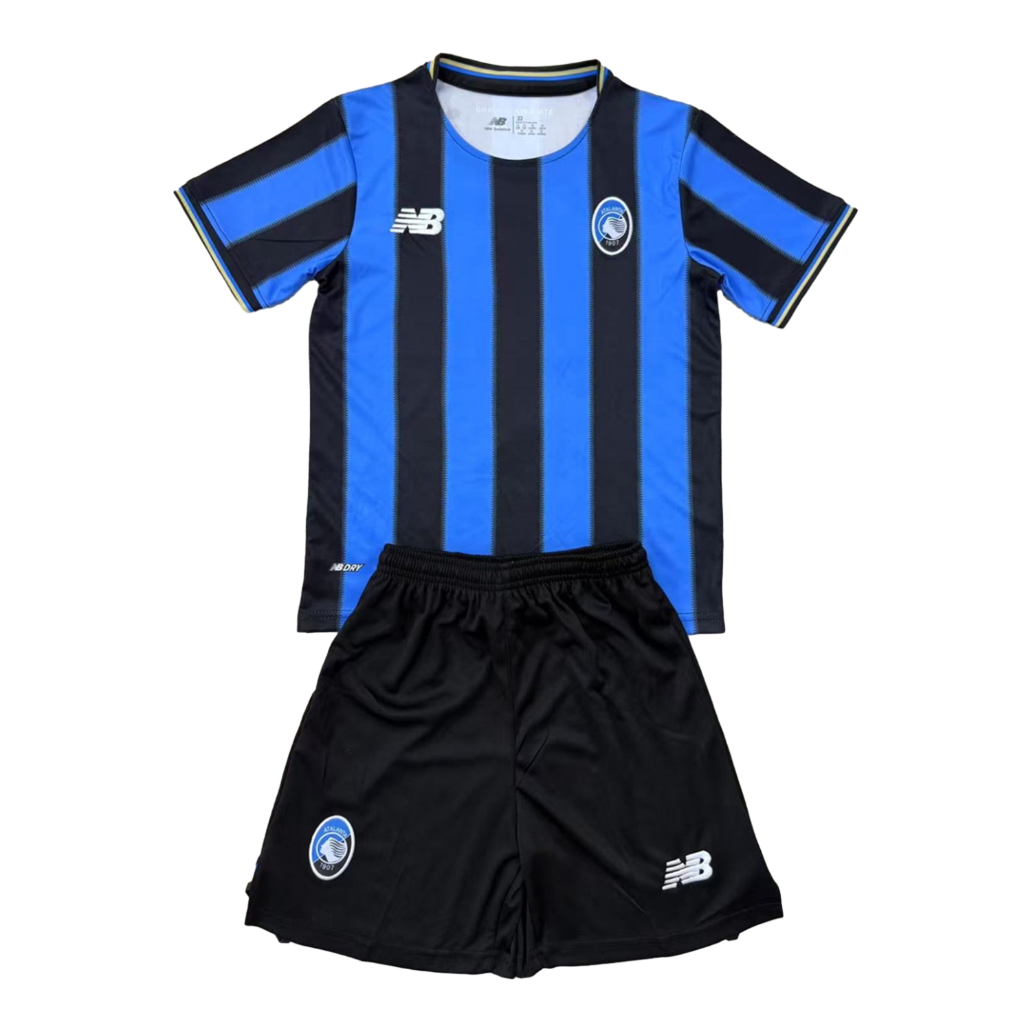 TKH-turbokithub-Atalanta 25-26 Home Unsponsored Men's Adult Jersey Set - Fans Version