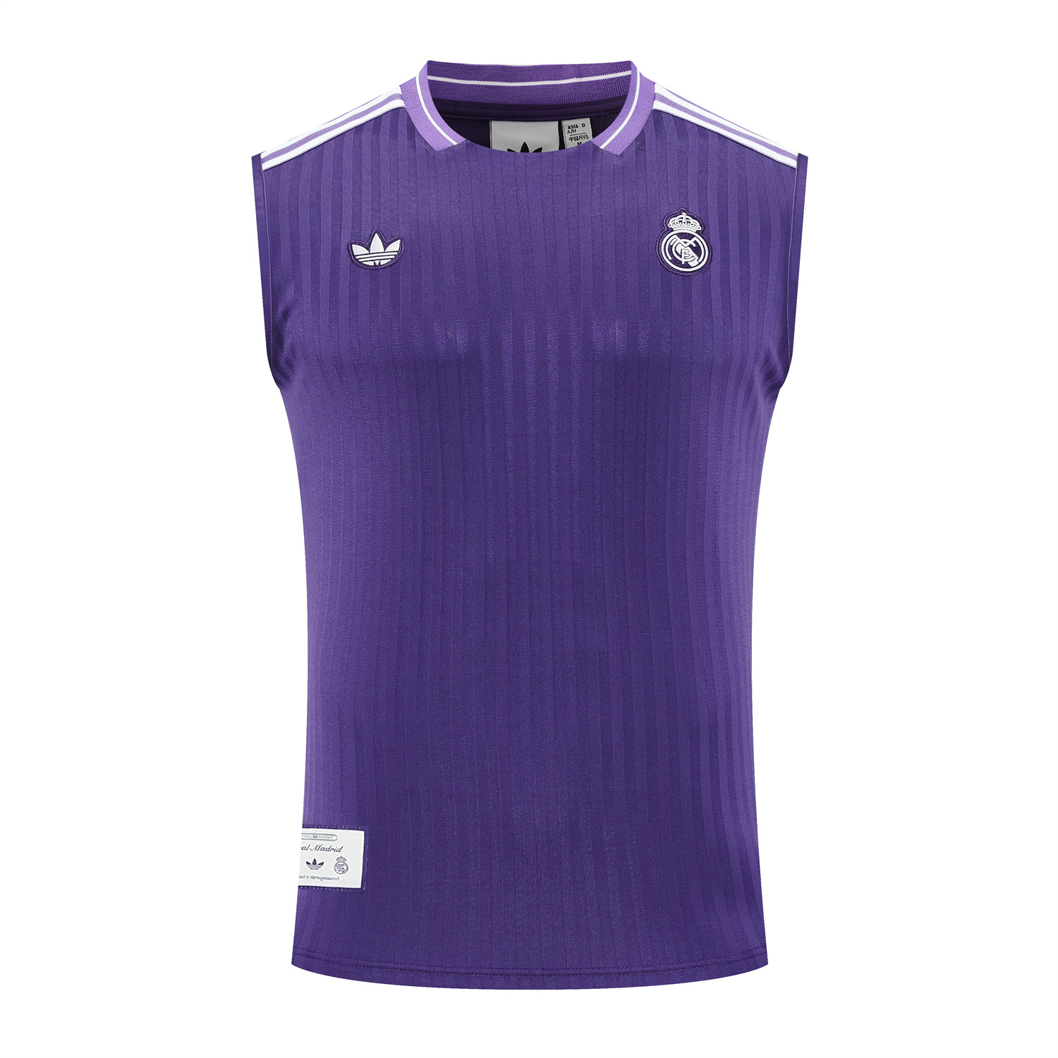 TKH-turbokithub-Real Madrid 25-26 Vest Training Set - Pure Purple Vest & Purple Shorts