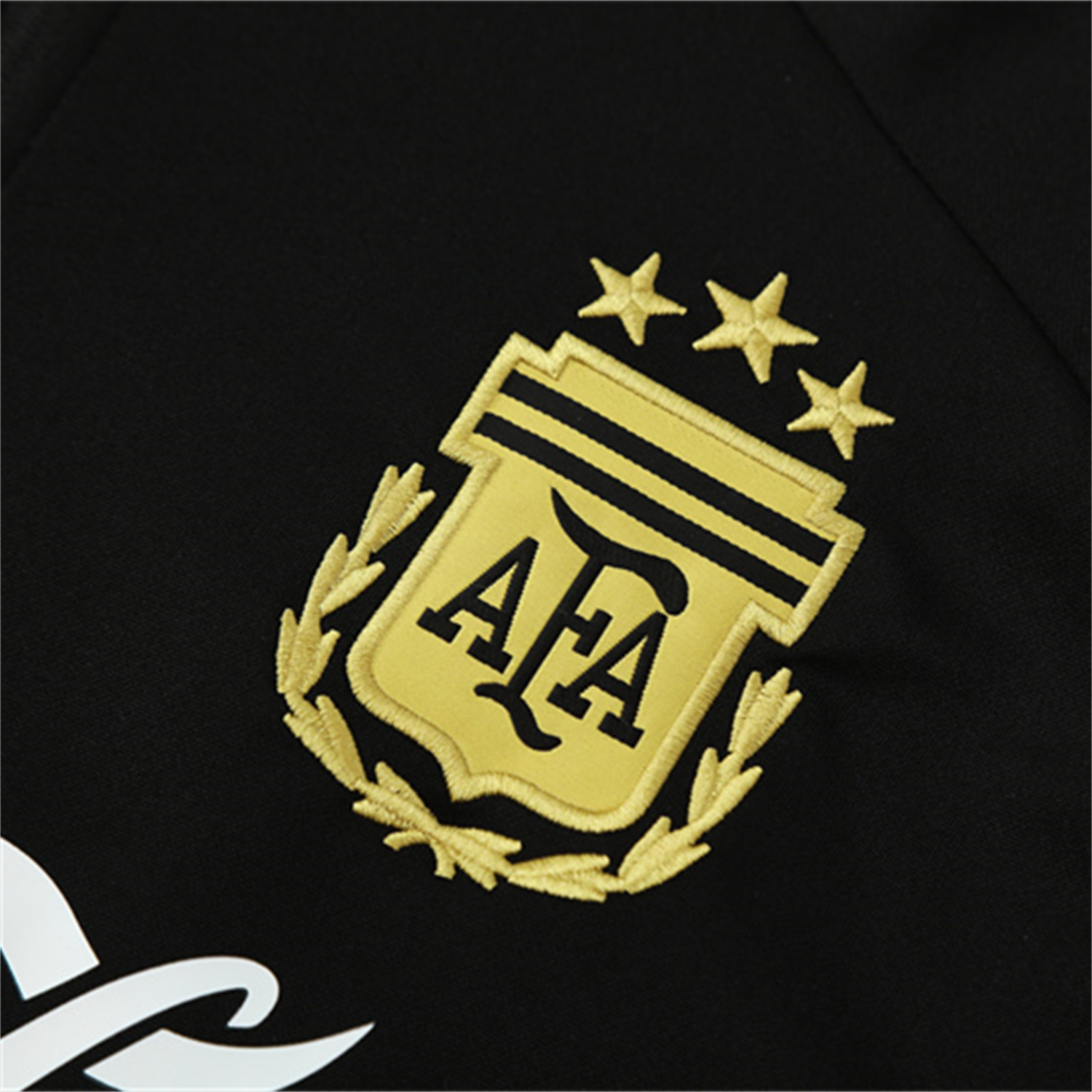 TKH-turbokithub-Argentina 25-26 Kid Long Sleeves Training Set - Black Top & Black Pants