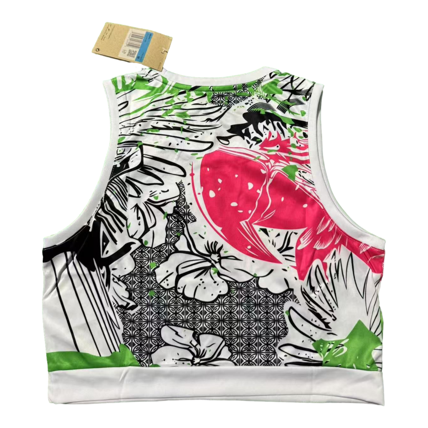 TKH-turbokithub-Women's Brazil 25-26 Red Parrot Yoga Vest