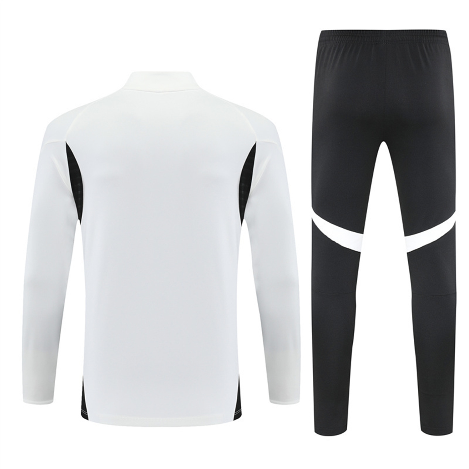 TKH-turbokithub-Liver.pool 25-26 Kids Long Sleeve Training Set - White Top & Black Pants