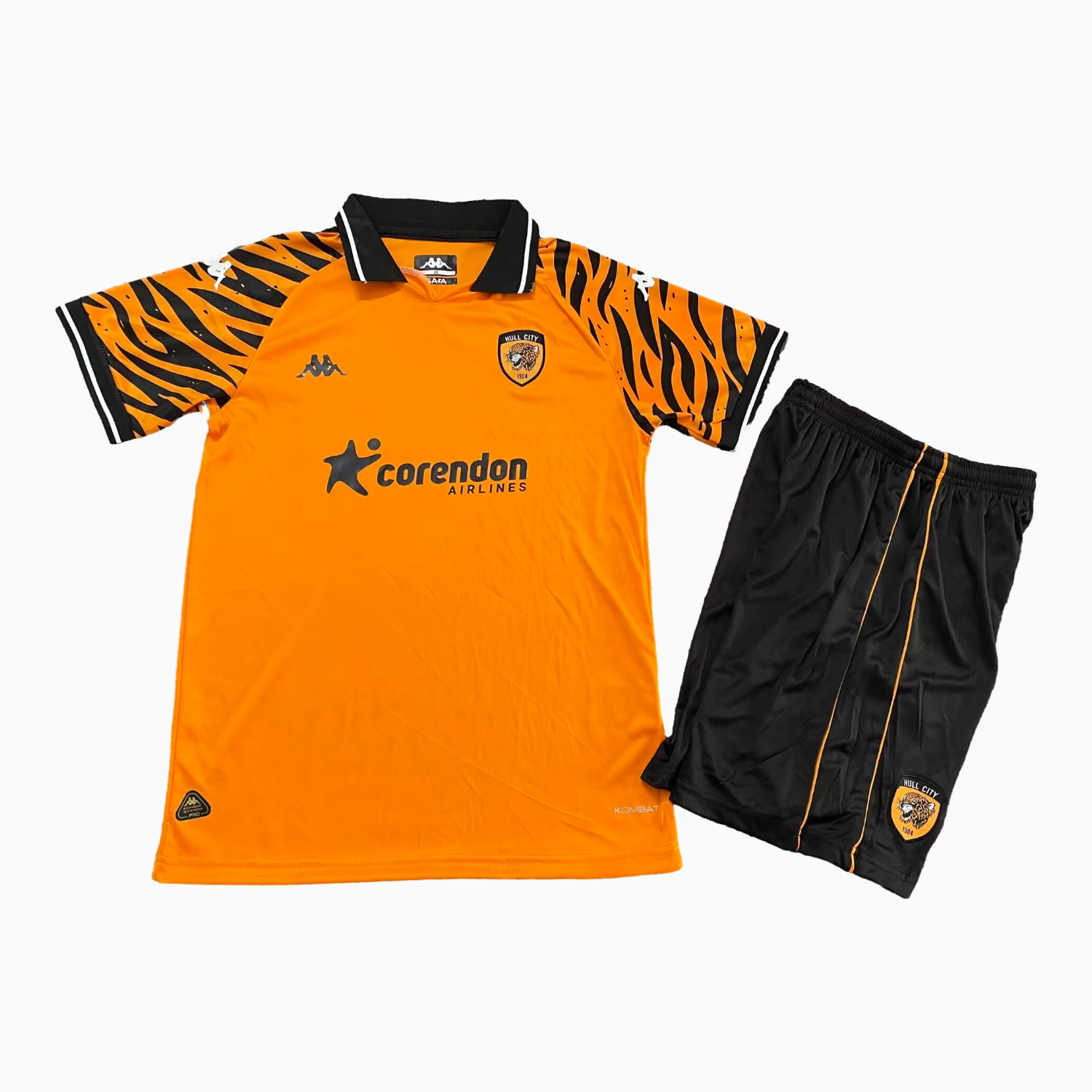 TKH-turbokithub-Hull City 25-26 Home Kids Kit