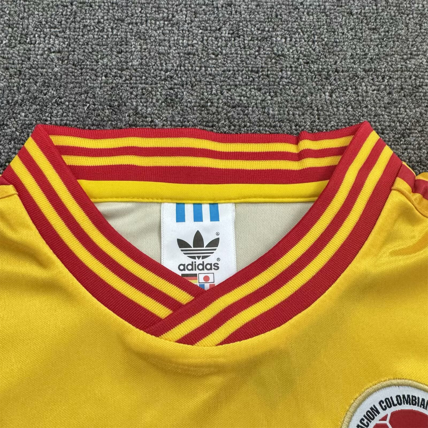 TKH-turbokithub-Retro Colombia 1990 Home Kids Kit