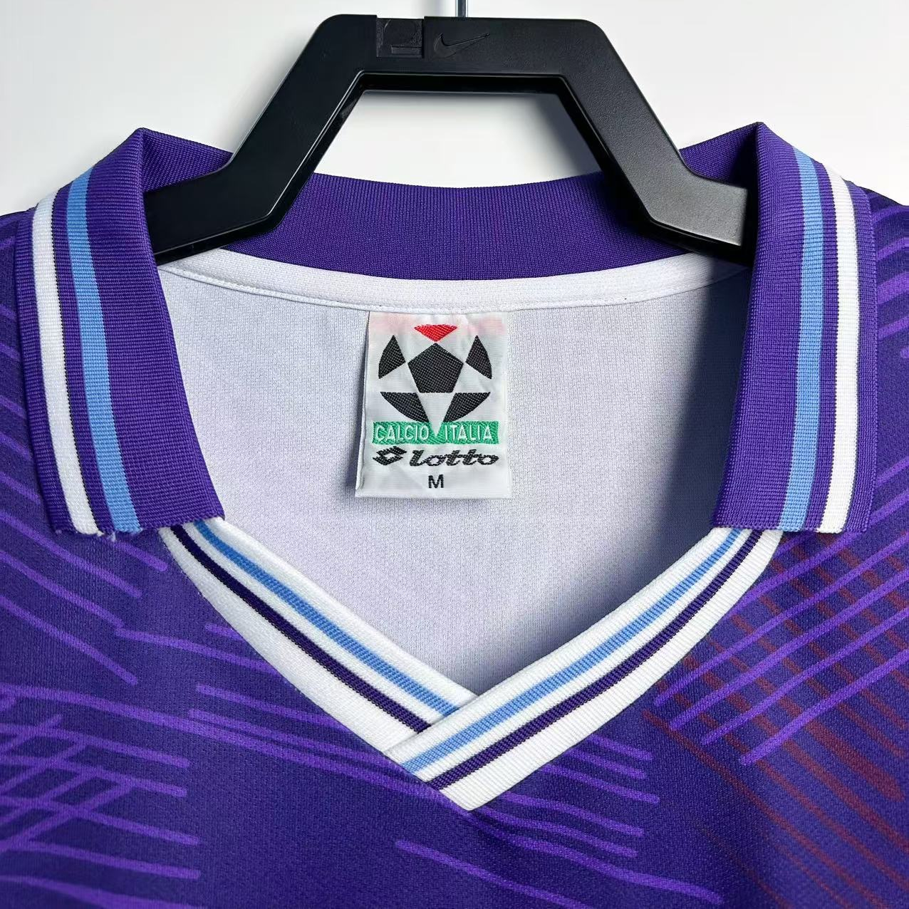 TKH-turbokithub-Retro Fiorentina 1992-93 Home Long Sleeve Jersey