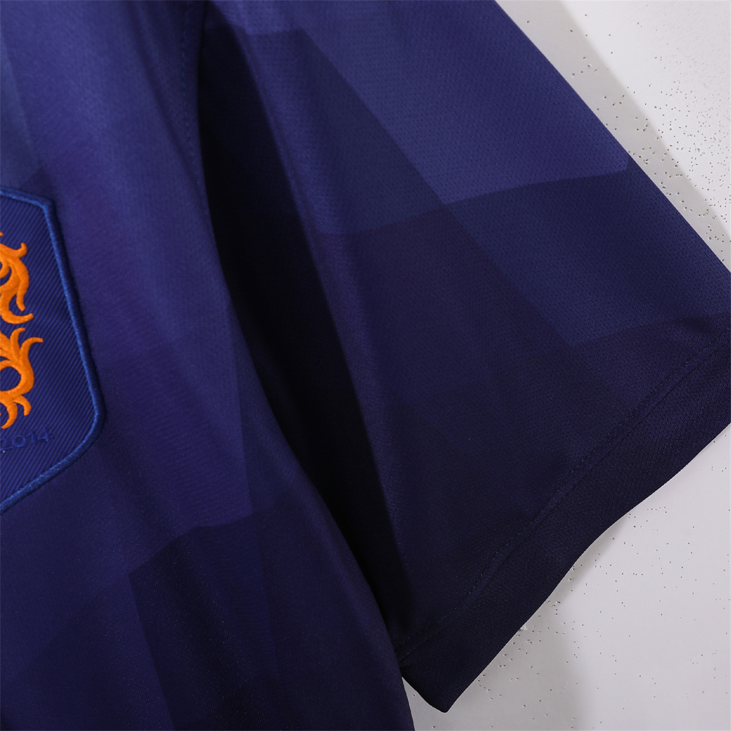 TKH-turbokithub-Retro Netherlands 2014 Away Blue Jersey