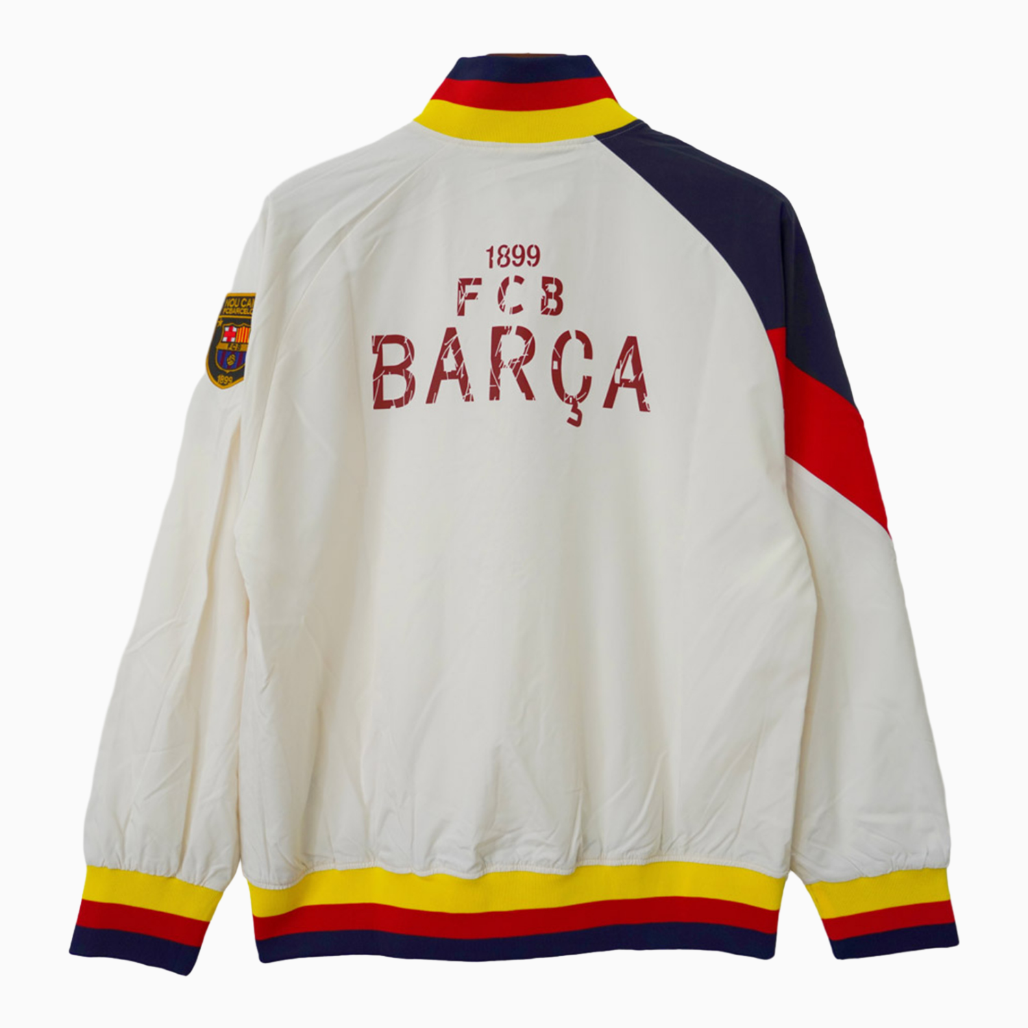 TKH-turbokithub-Barcelona 25-26 Windbreaker Jacket - White