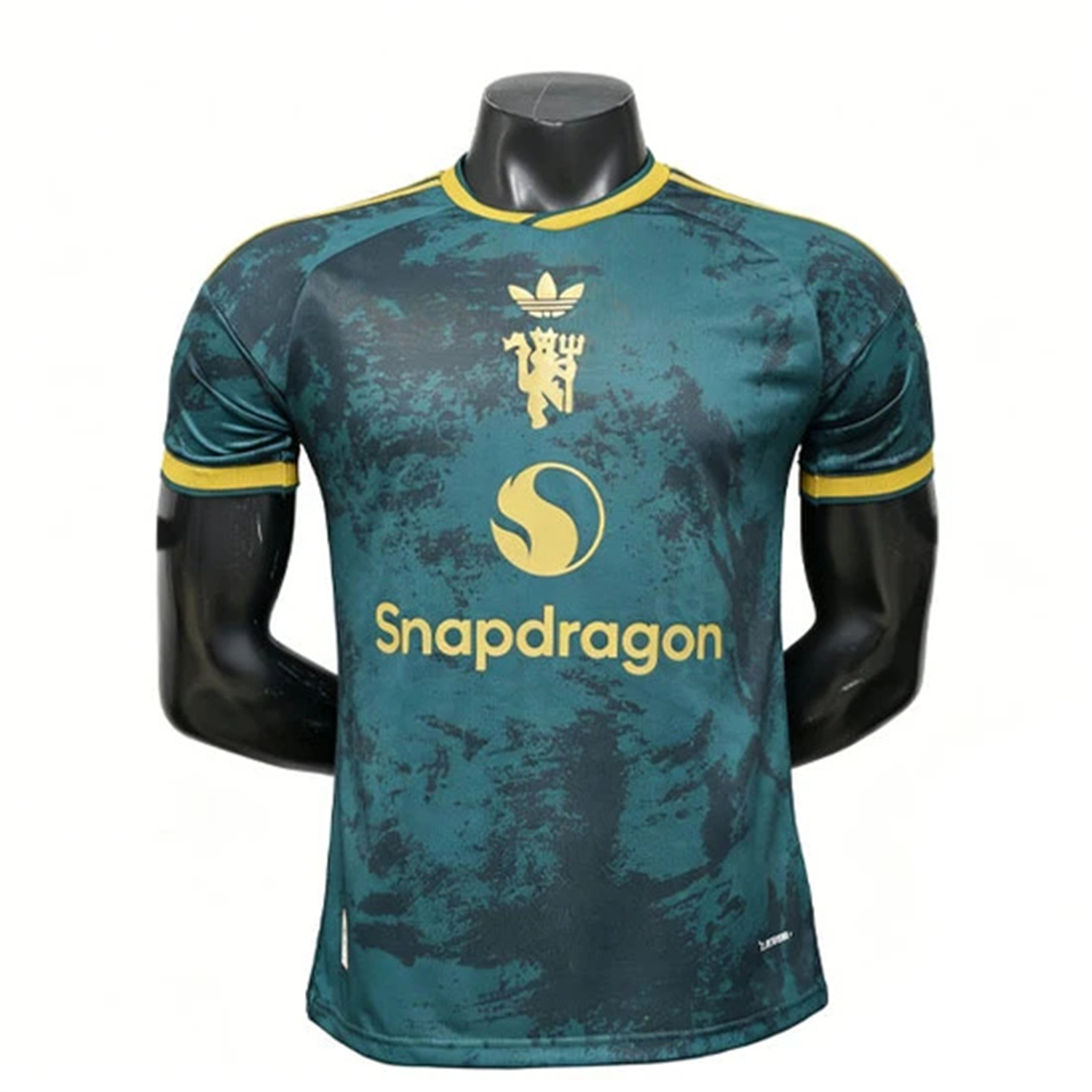 TKH-turbokithub-Manchester United 26-27 Devil Green Gold Special Jersey - Player Version