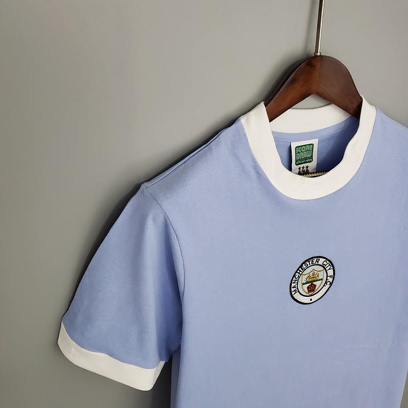 TKH-turbokithub-Retro Manchester City 1972 Home Stadium Jersey
