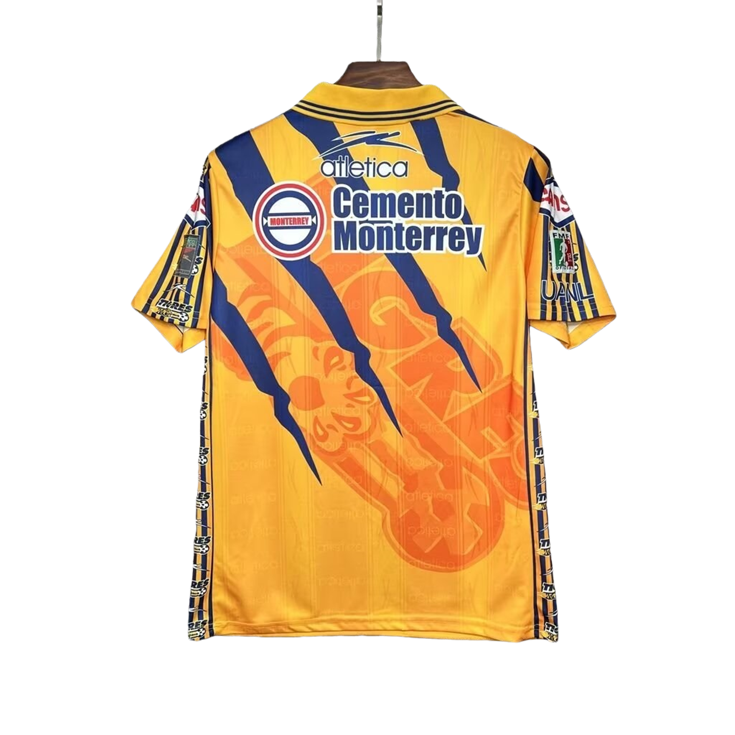 TKH-turbokithub-Retro Tigres UANL 1997-98 Home Stadium Jersey
