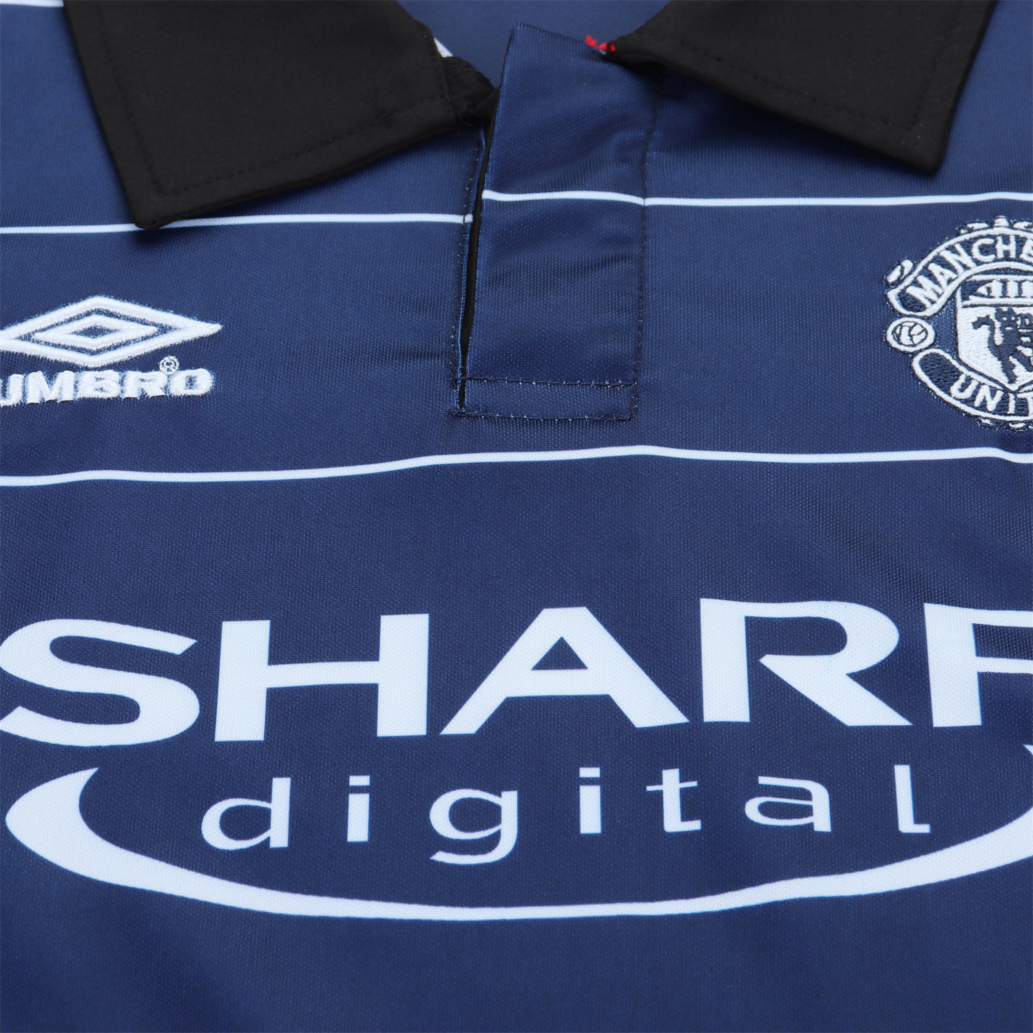 TKH-turbokithub-Retro Manchester United 1999-00 Away Kids Kit