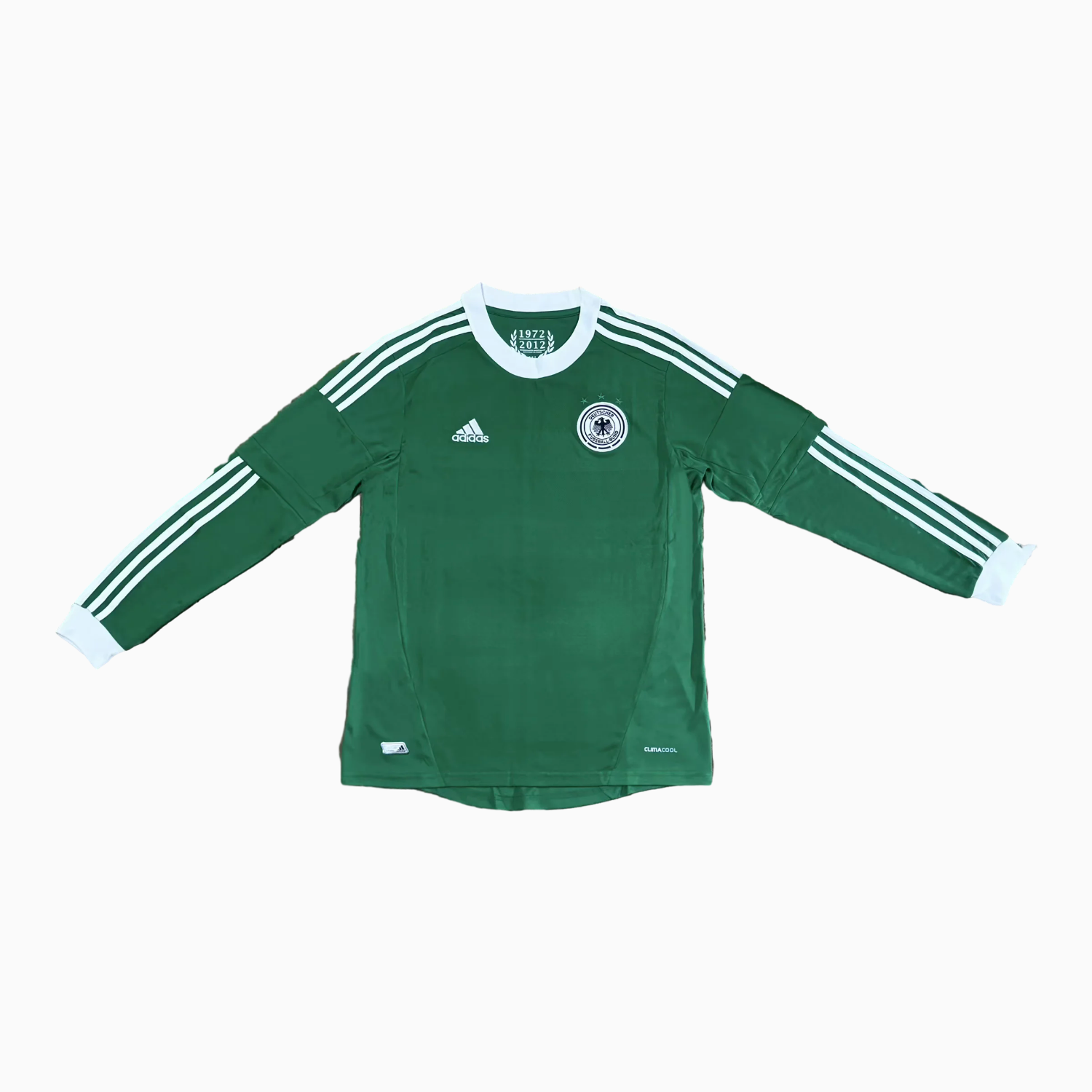 TKH-turbokithub-Retro Germany 2012 Away Long Sleeves Jersey