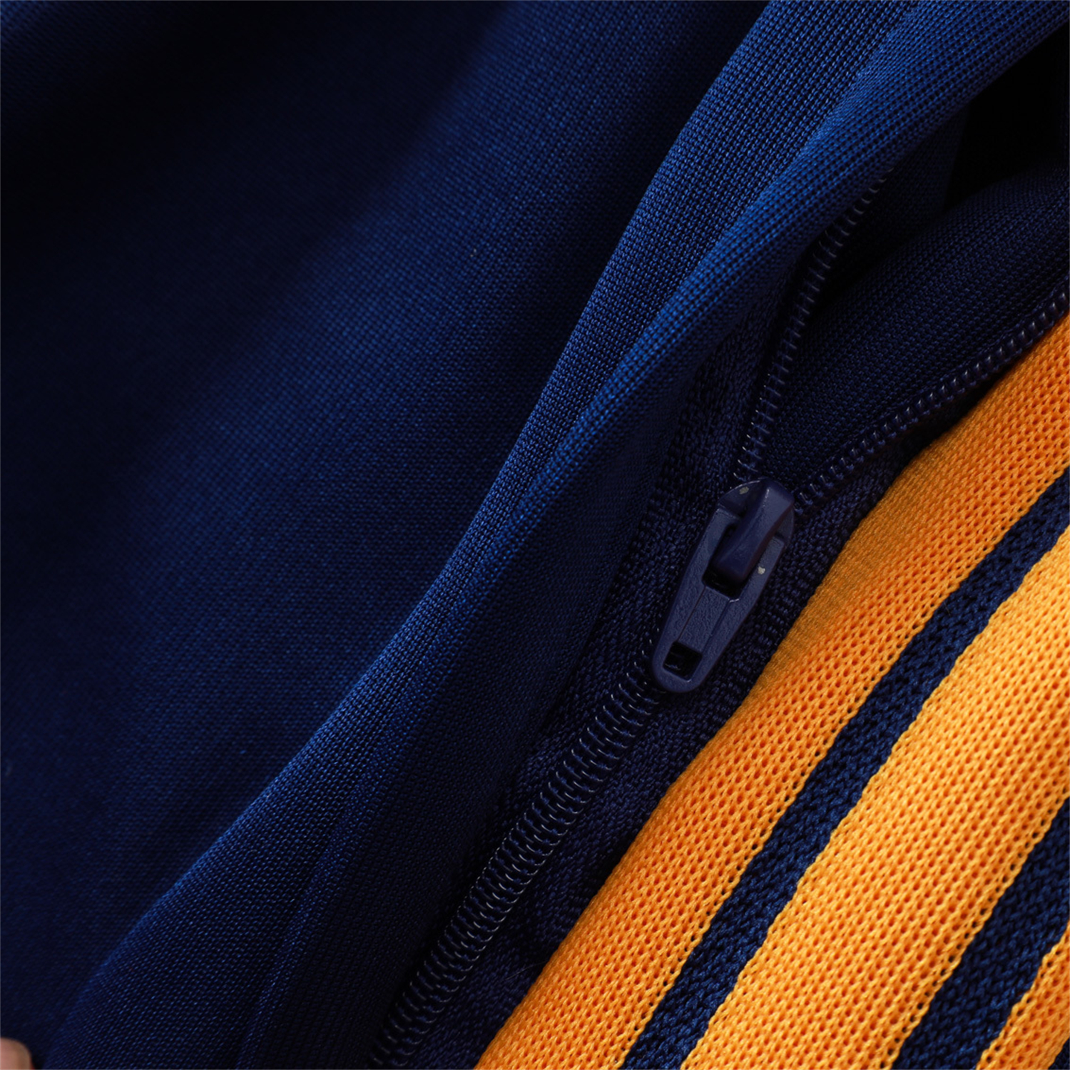 TKH-turbokithub-Real Madrid 26-27 Long Sleeves Training Set - Yellow Edge Deep Blue Top And Pants