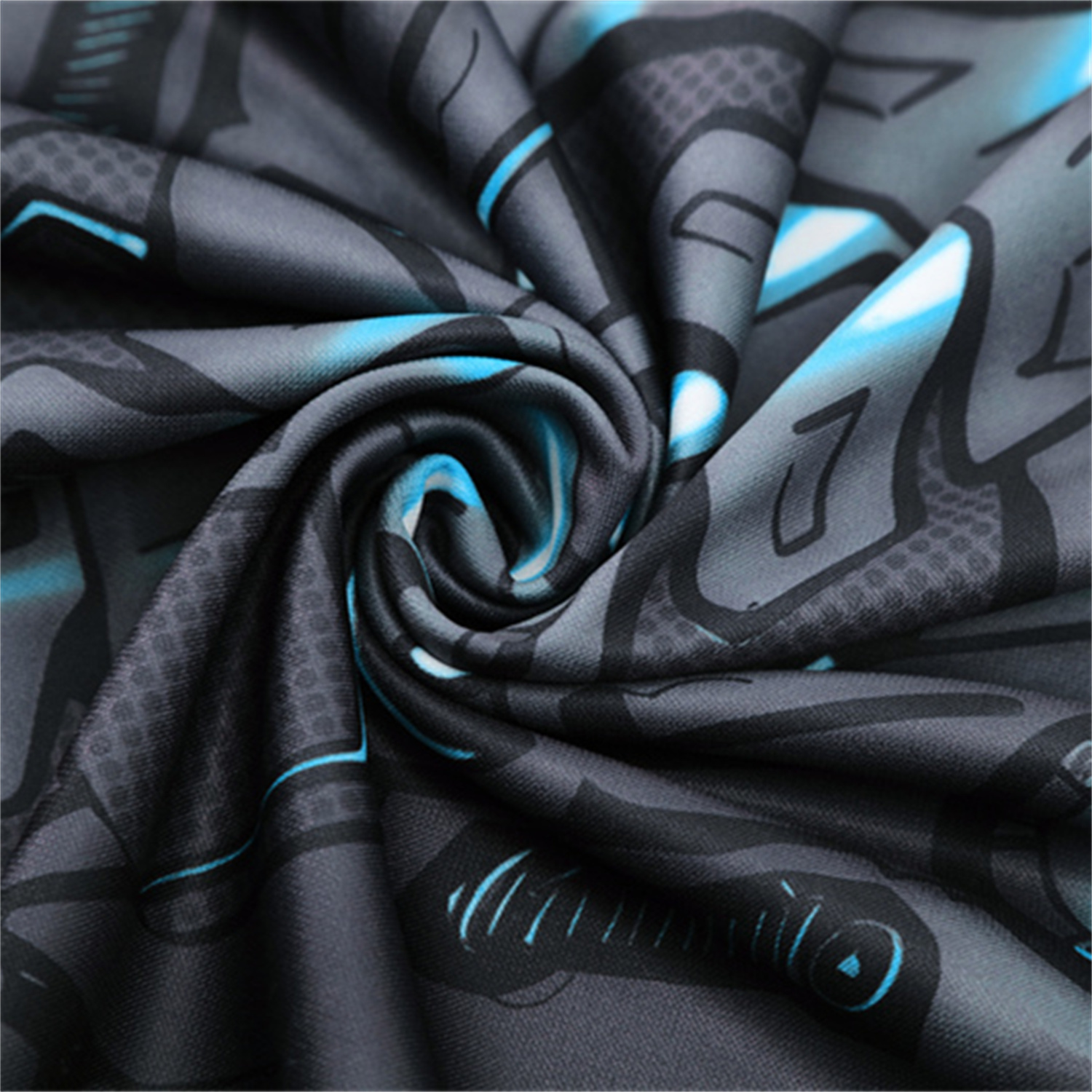 TKH-turbokithub-Napoli 25-26 Kids Long Sleeve Training Set - Gray Mecha Top & Black Pants