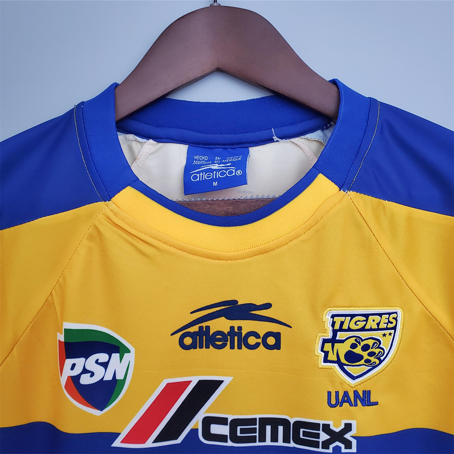 TKH-turbokithub-Retro Tigres UANL 2001-02 Home Jersey
