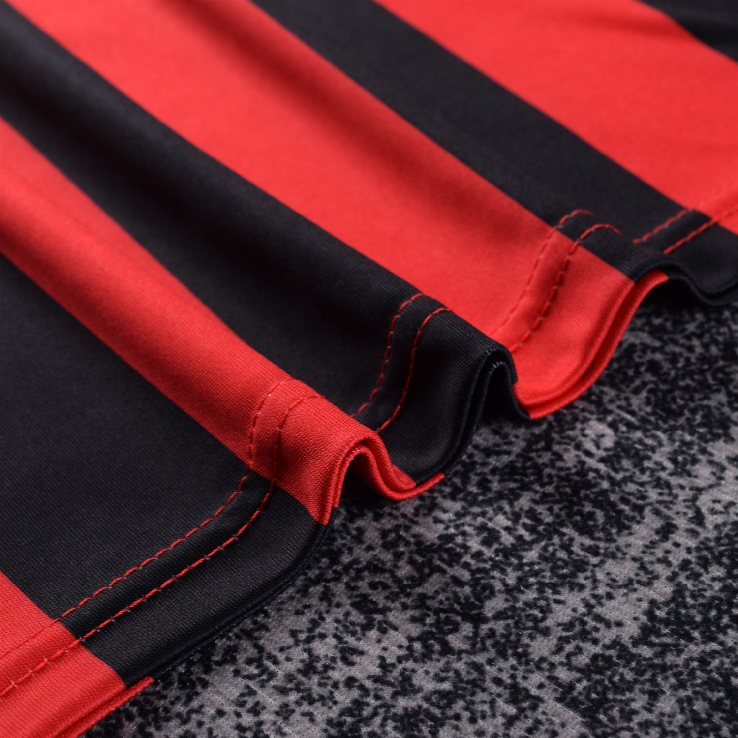 TKH-turbokithub-Retro AC Milan 1990-91 Home Kids Kit