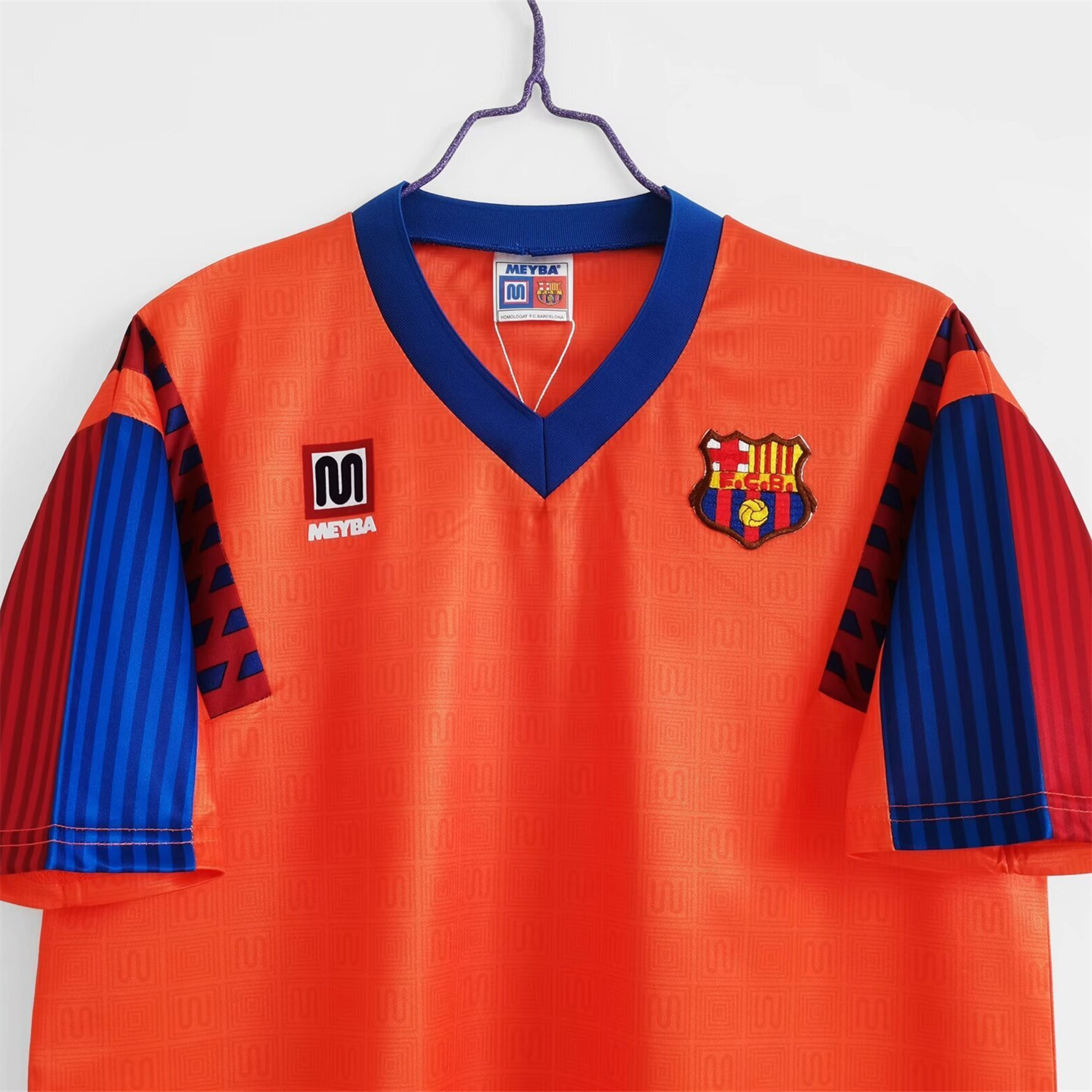 TKH-turbokithub-Retro Barcelona 1991-92 Away Orange Jersey