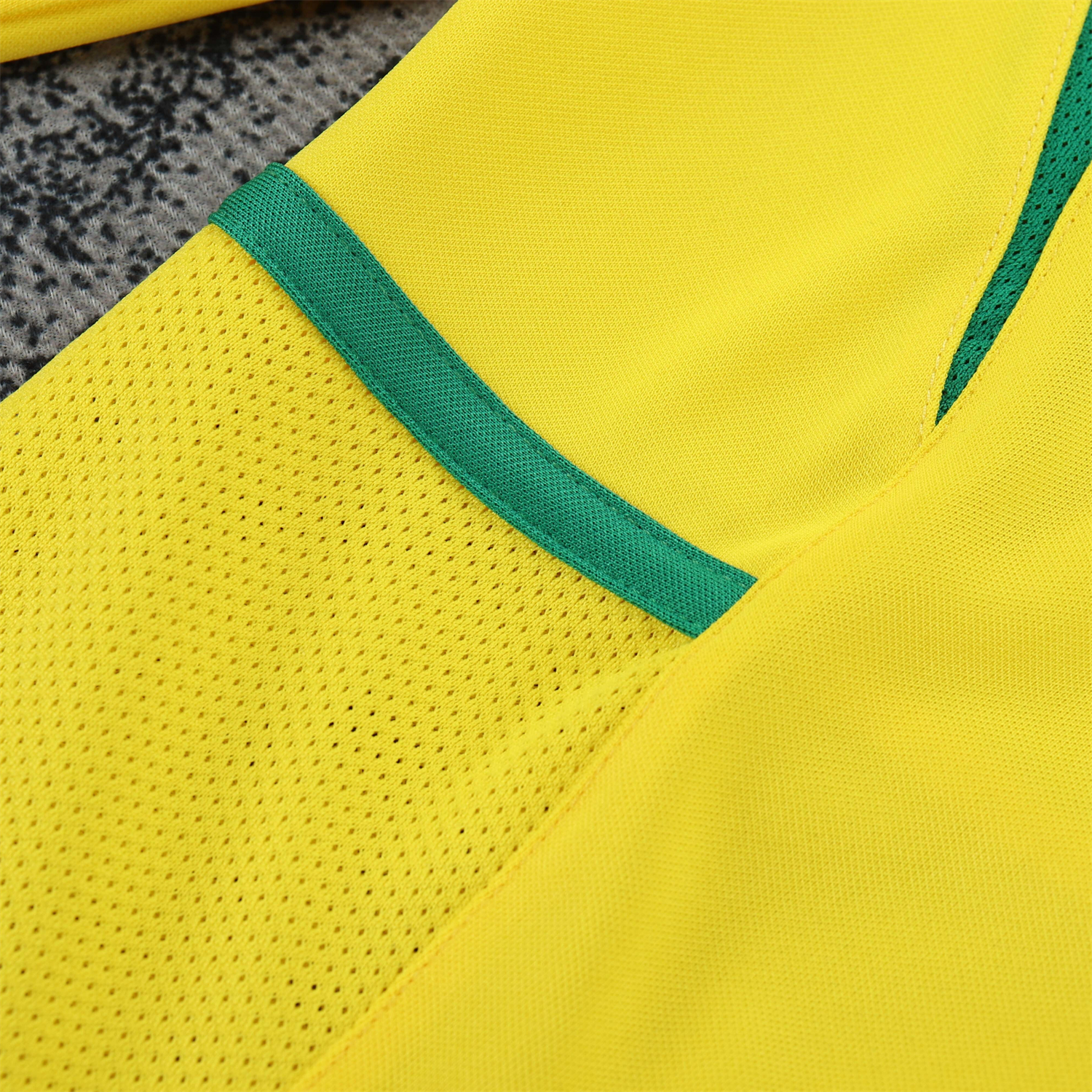 TKH-turbokithub-Retro Brazil 2002 Home Long Sleeves Kids Kit