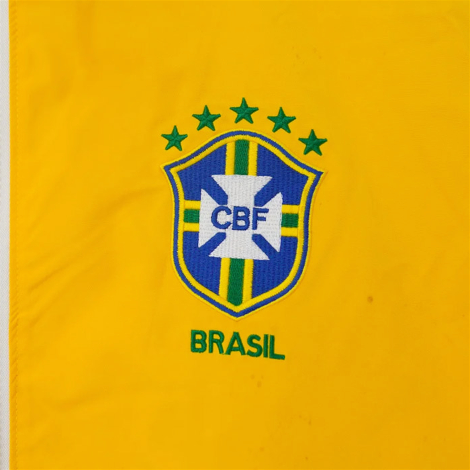 TKH-turbokithub-Retro Brazil 2010-11 Home Windbreaker Jacket - Yellow Green
