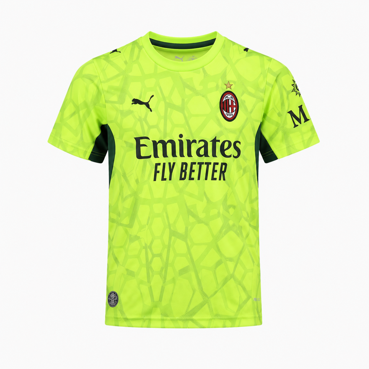 TKH-turbokithub-AC Milan 26-27 Green Goalkeeper Third Kids Kit