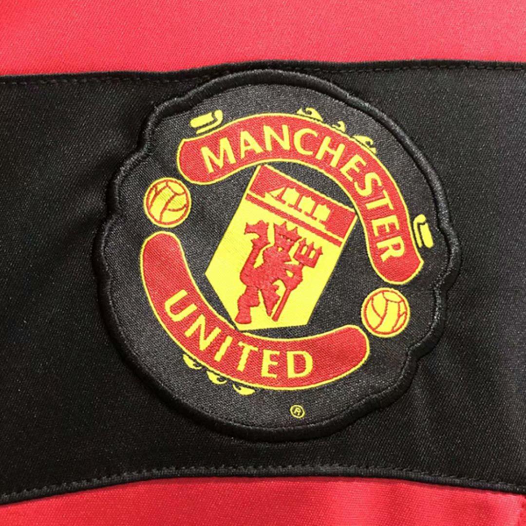TKH-turbokithub-Retro Manchester United 09-10 Home Long Sleeve Jersey