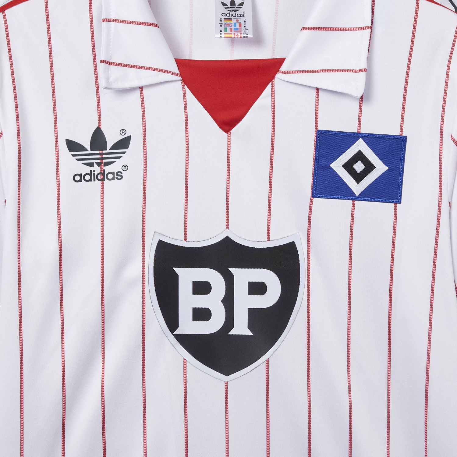 TKH-turbokithub-Retro Hamburger SV 1982-83 Home Long Sleeves Jersey
