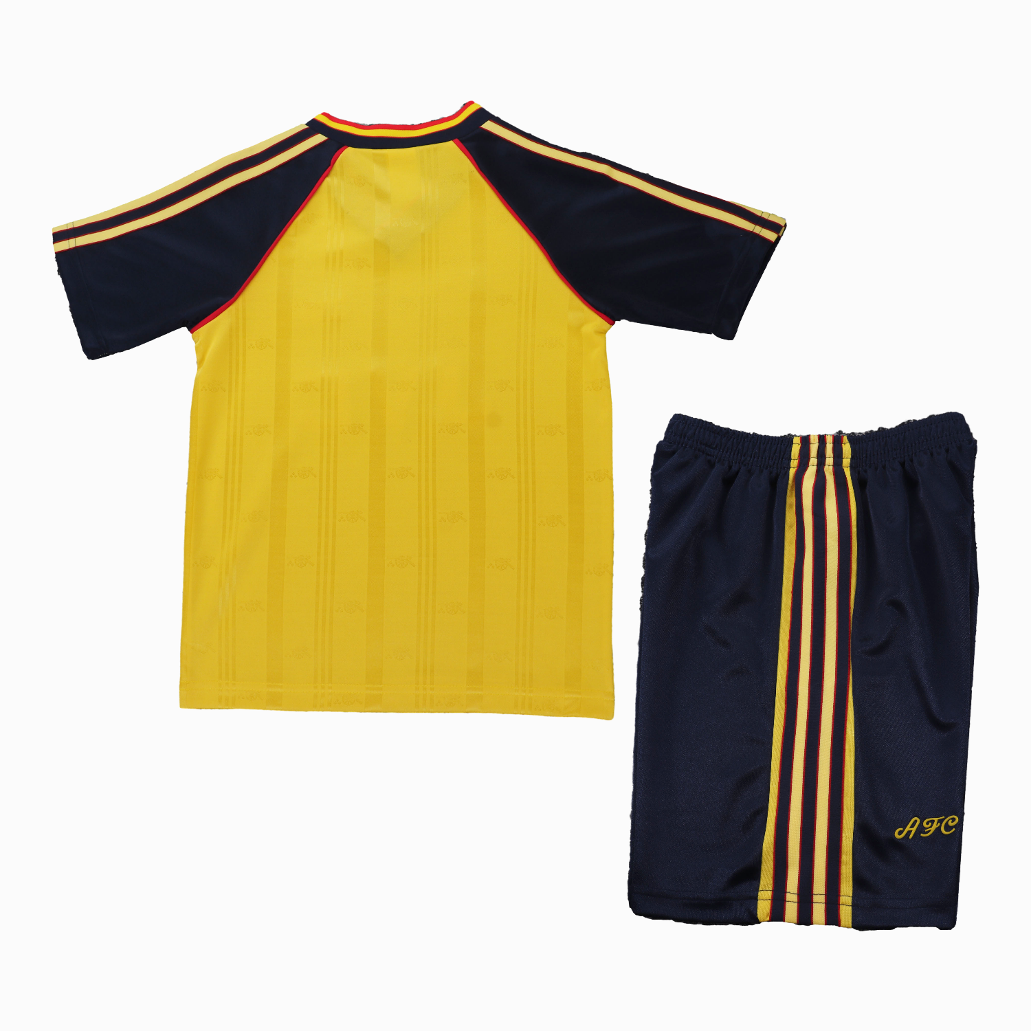 TKH-turbokithub-Retro Arsenal 1988-90 Away Kids Kit