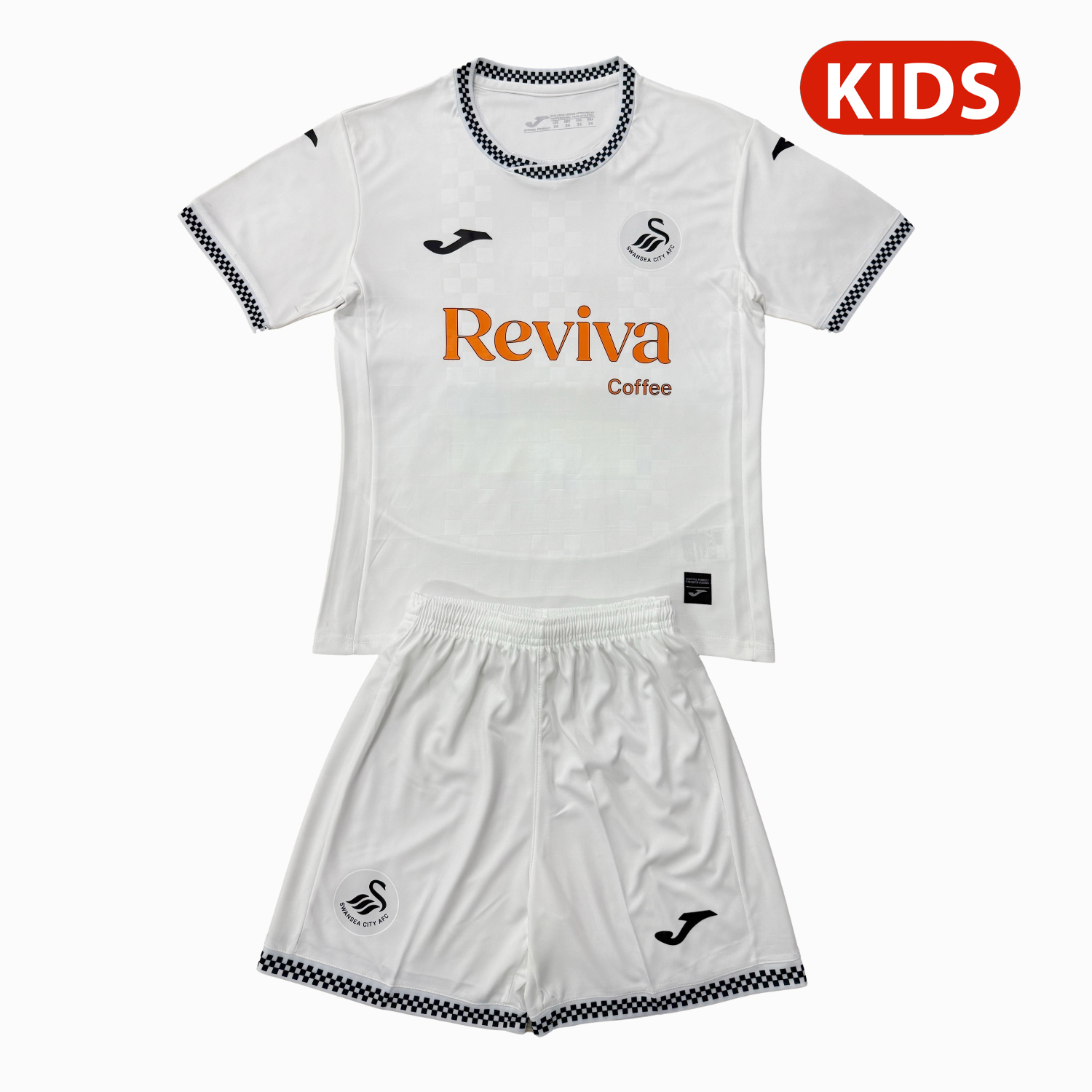 TKH-turbokithub-Swansea City 25-26 Home Kids Kit