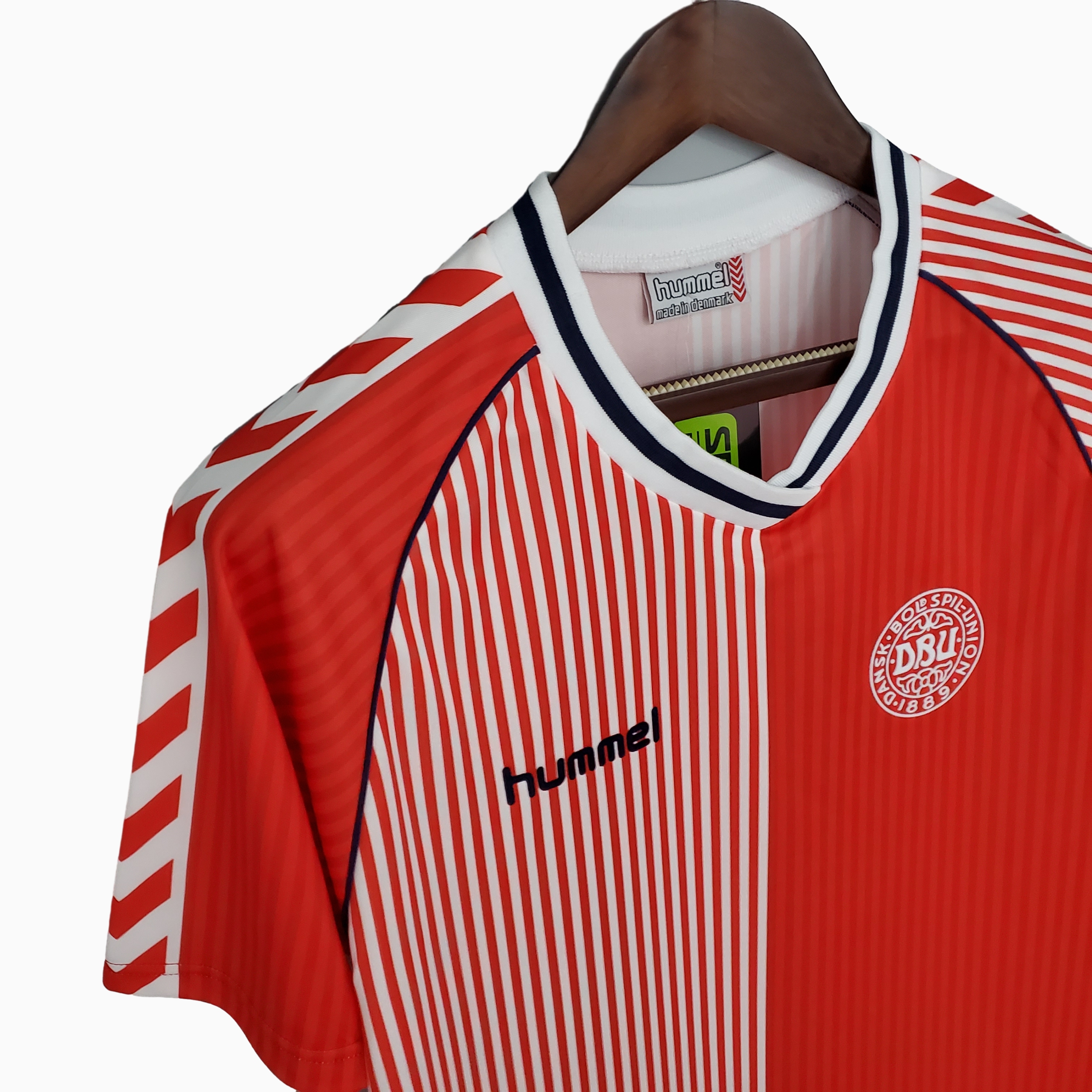 TKH-turbokithub-Retro Denmark 1986 Home Stadium Jersey