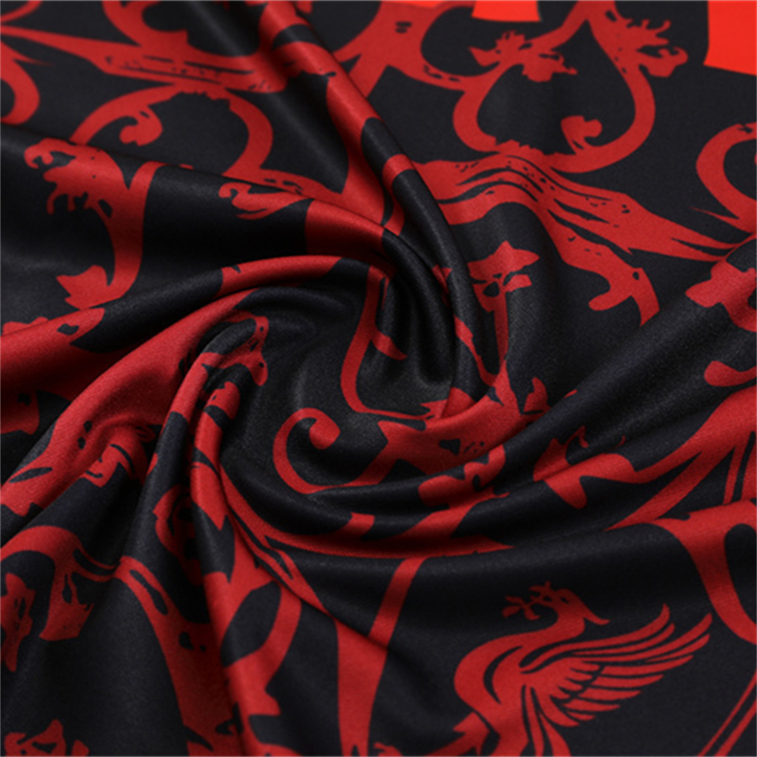 TKH-turbokithub-Liver.pool 25-26 Long Sleeve Training Set - Red Camouflage Top & Blsck Pants