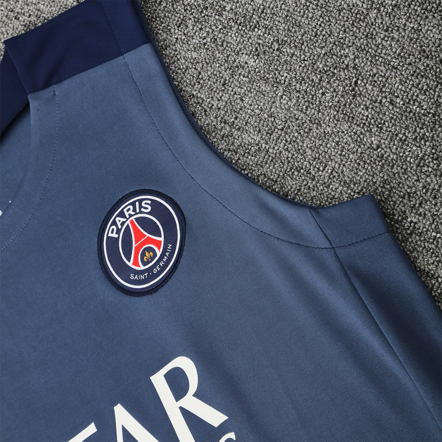 TKH-turbokithub-Paris Saint-Germain PSG 25-26 Vest Training Set - Deep Blue Vest & Deep Blue Shorts