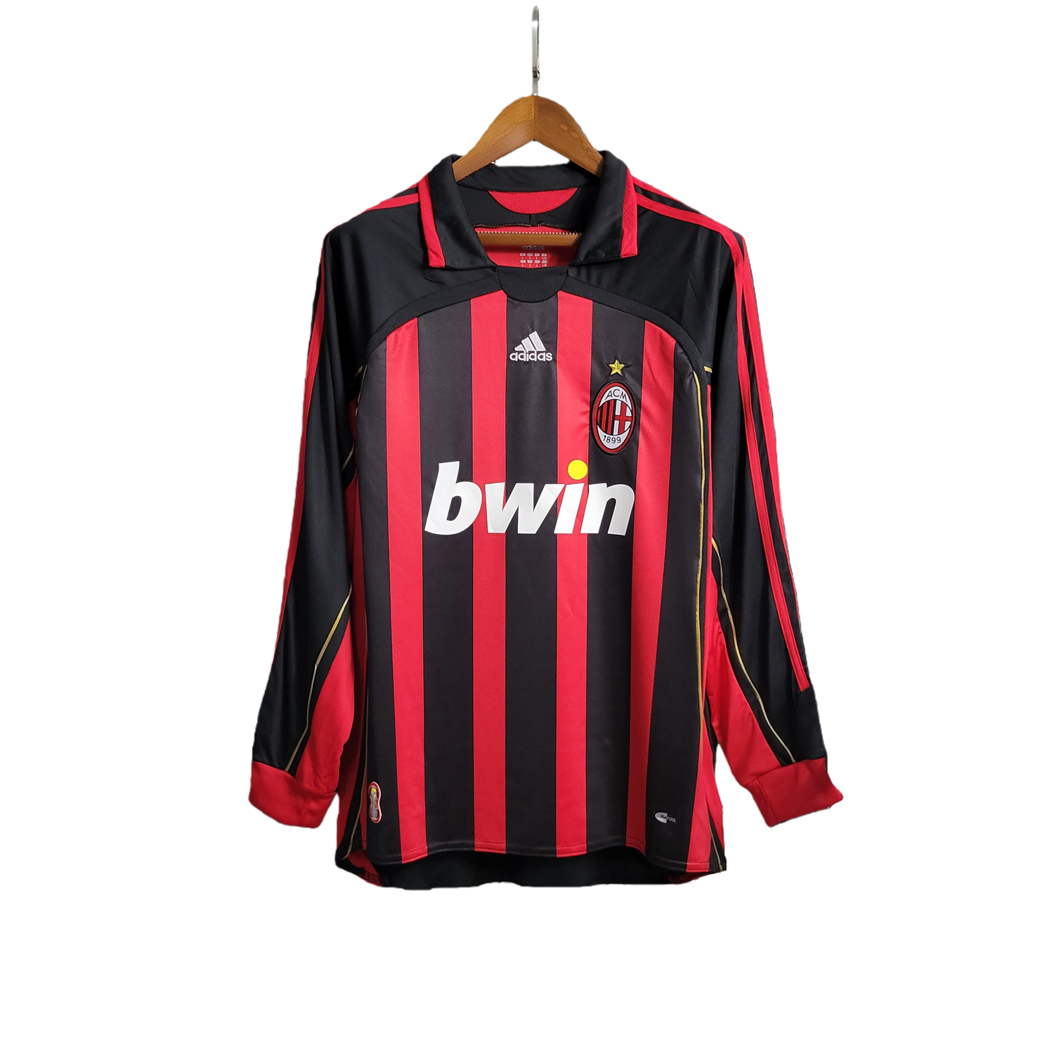 TKH-turbokithub-Retro AC Milan 06-07 Home Stadium Long Sleeve Jersey