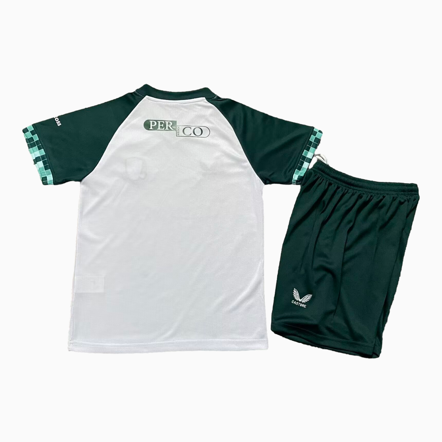 TKH-turbokithub-Middlesbrough 25-26 Third White And Green Kids Kit
