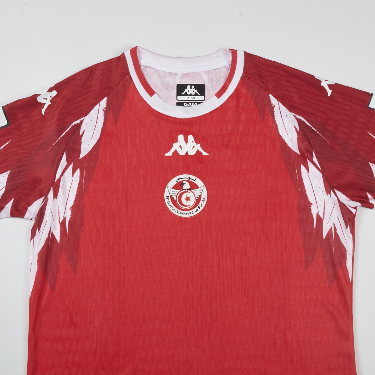 TKH-turbokithub-Tunisia 2026 Away Red Jersey - Player Version