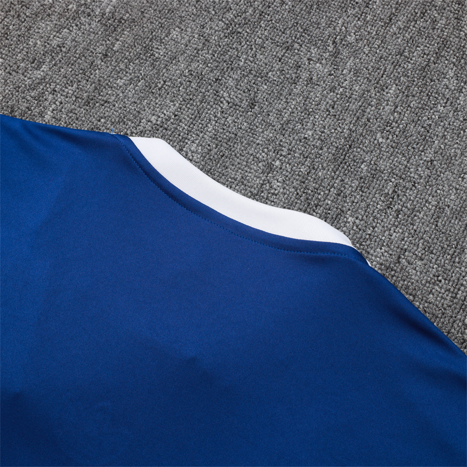 TKH-turbokithub-Arsenal 25-26 Throwback Trefoil Vest Training Set - Royal Blue Vest and Shorts