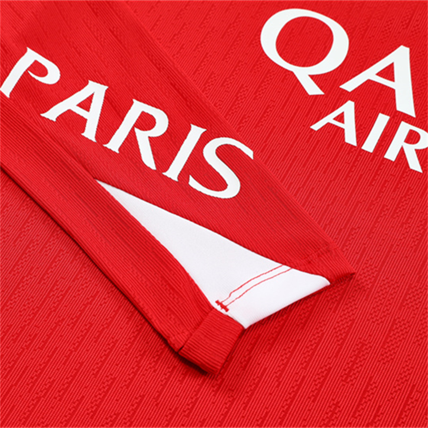 TKH-turbokithub-Paris Saint-Germain PSG 25-26 Kid Long Sleeves Training Set - Red Top & Royal Blue Pants