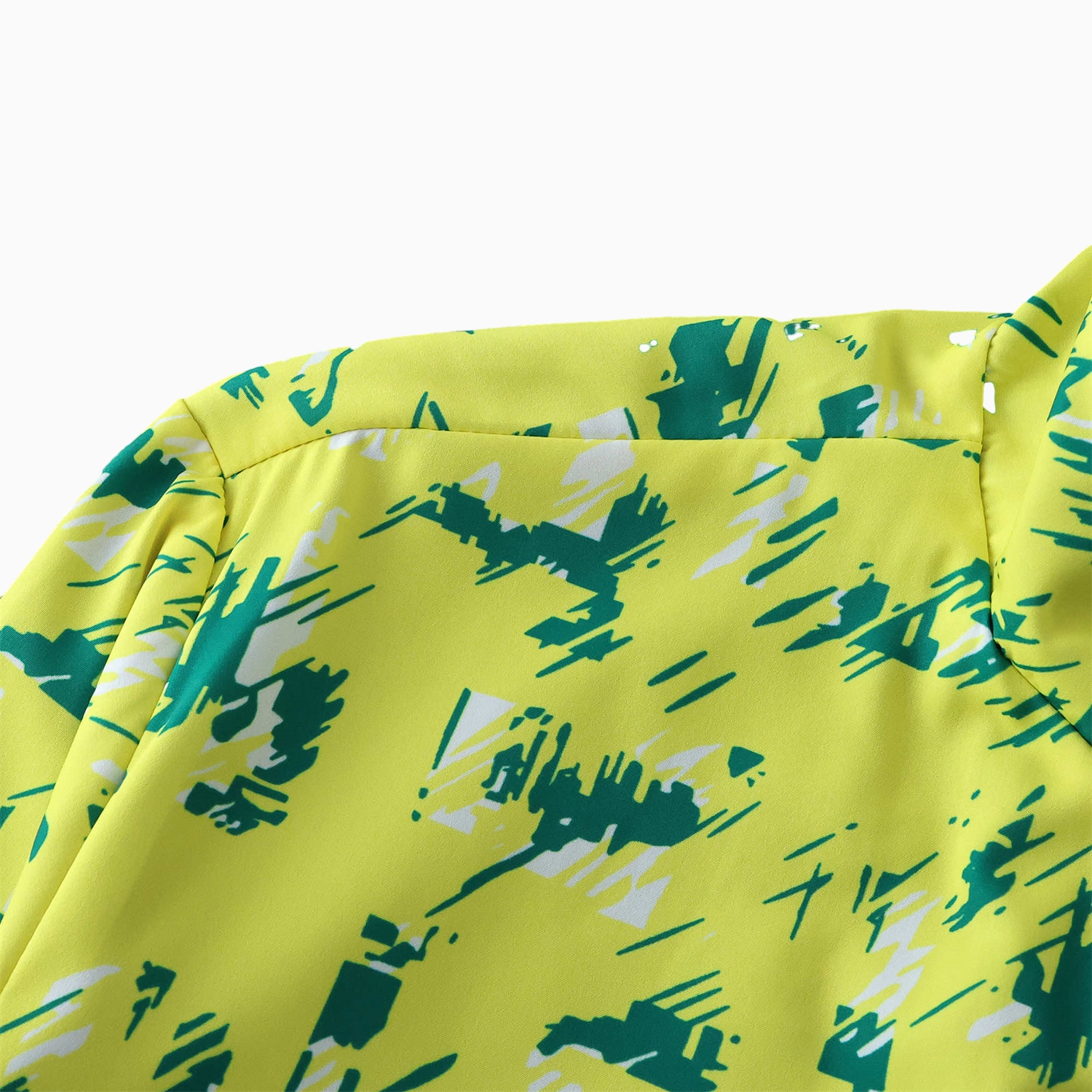 TKH-turbokithub-Norwich City 1992-94 Retro Style Double Sided Reversible Windbreaker - Green & Yellow