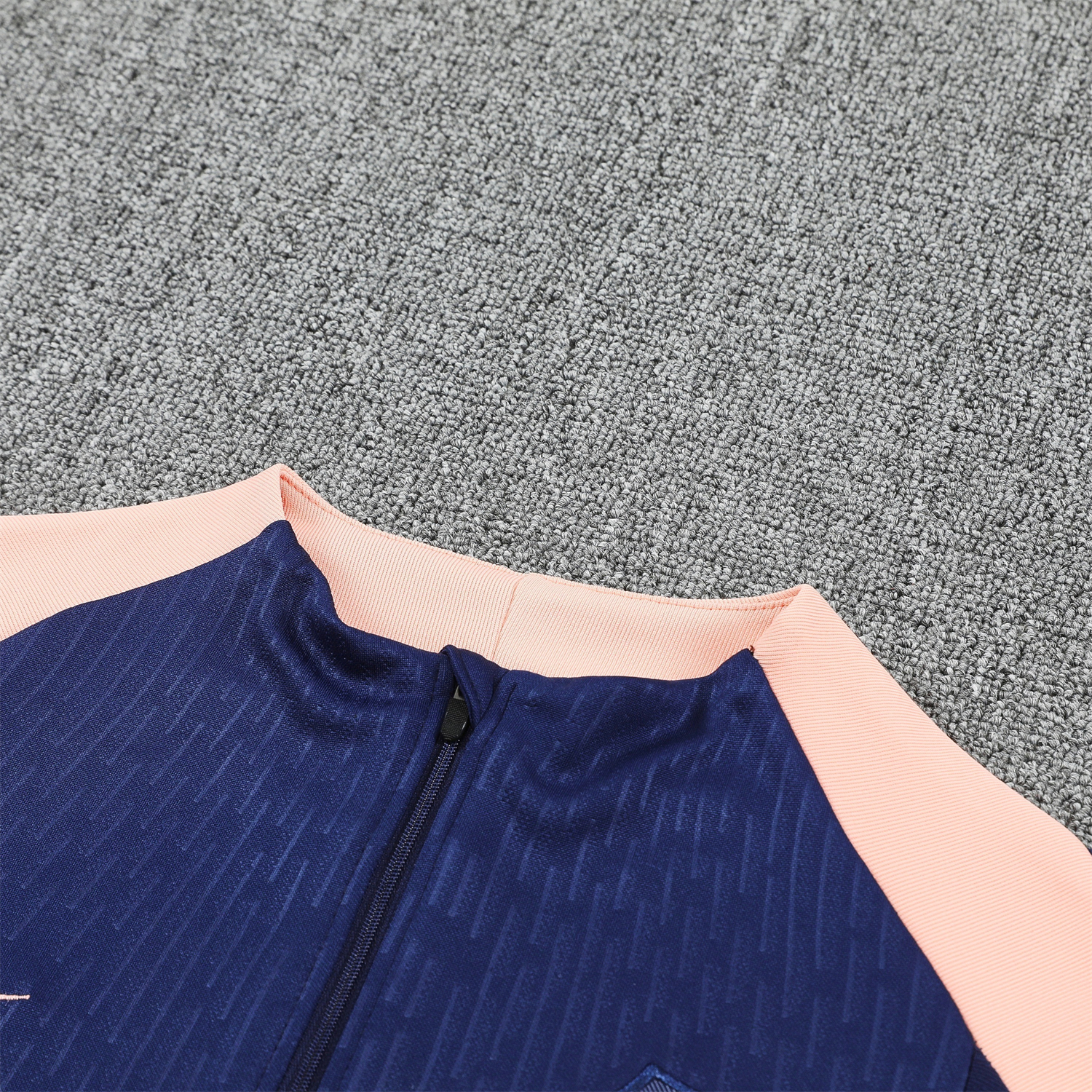 TKH-turbokithub-France 2026 Long Sleeve Training Set - Dark With Pink Top and Pants