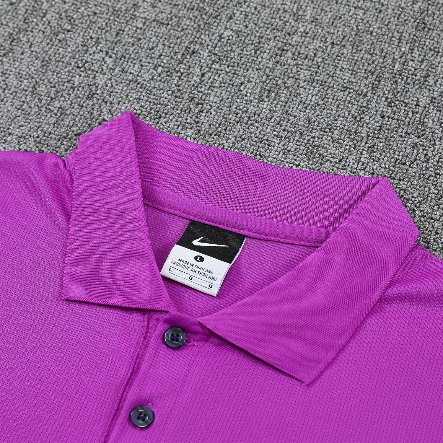TKH-turbokithub-Barcelona 25-26 POLO Short-Sleeve Training Set - Purple Top and Dark Blue Pants