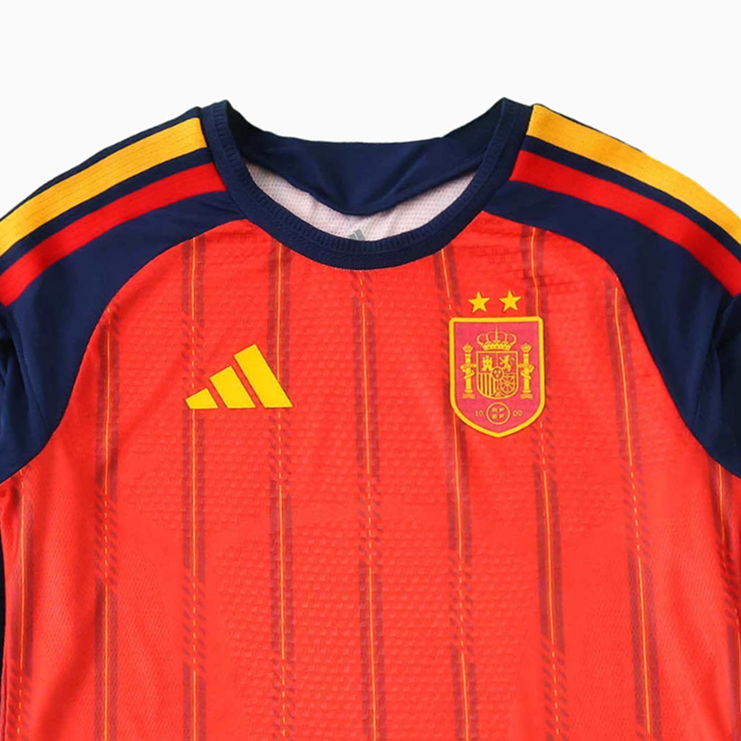 TKH-turbokithub-【Two-Crown Star】Spain 2026 Home Long Sleeves Jersey - Player Version